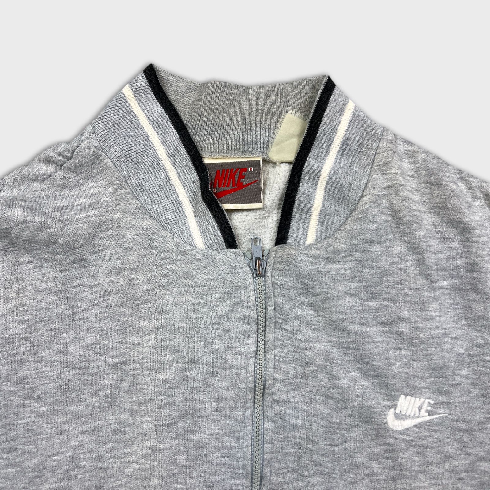 Nike × Vintage VTG Nike Sportswear Sweatshirt 2XL Swoosh Full Zip Jacket Size US XXL / EU 58 / 5 - 2 Thumbnail