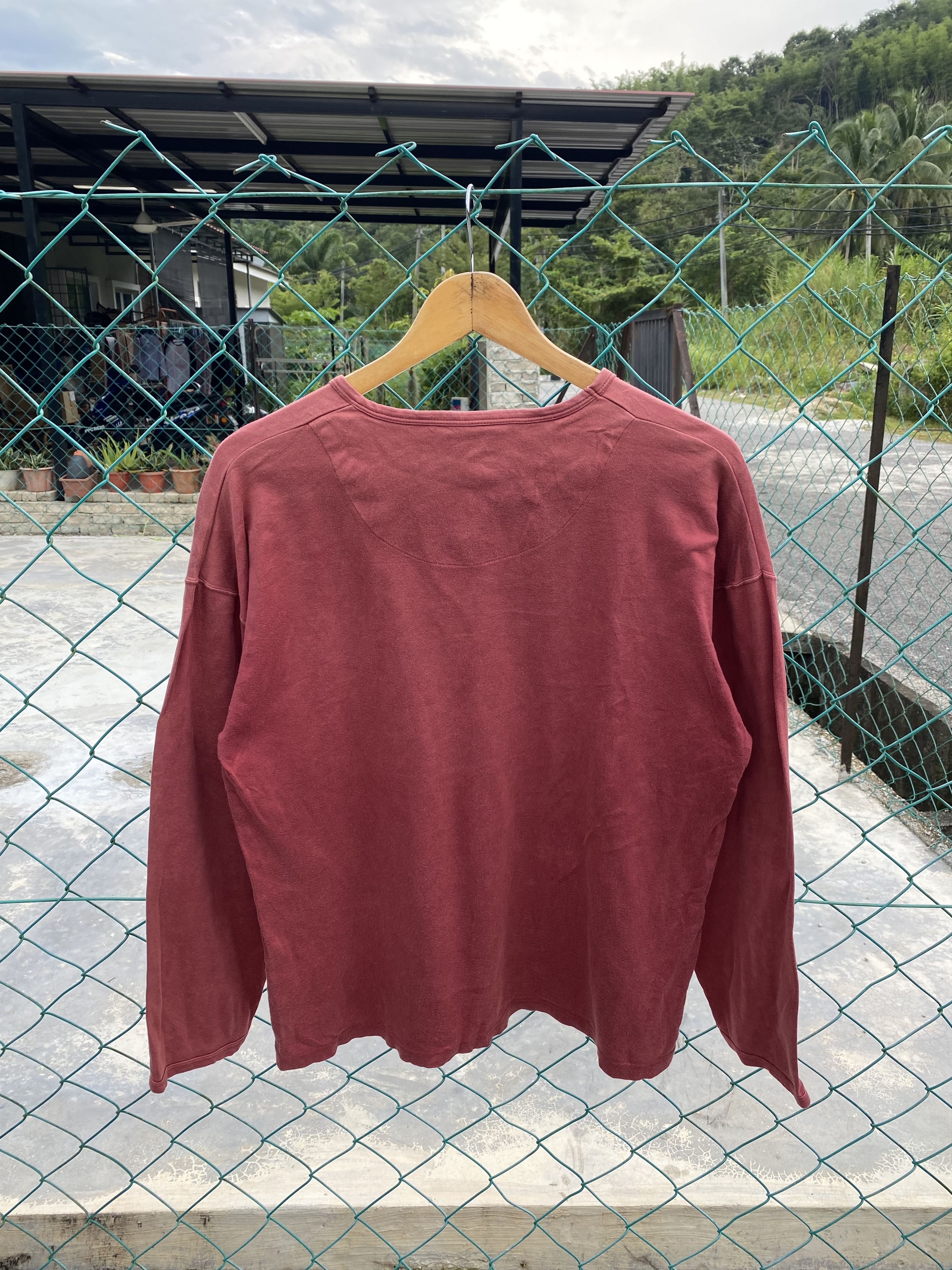 Trussardi Trussardi spellout long sleeve tshirts Size L / US 10 / IT 46 - 2 Thumbnail