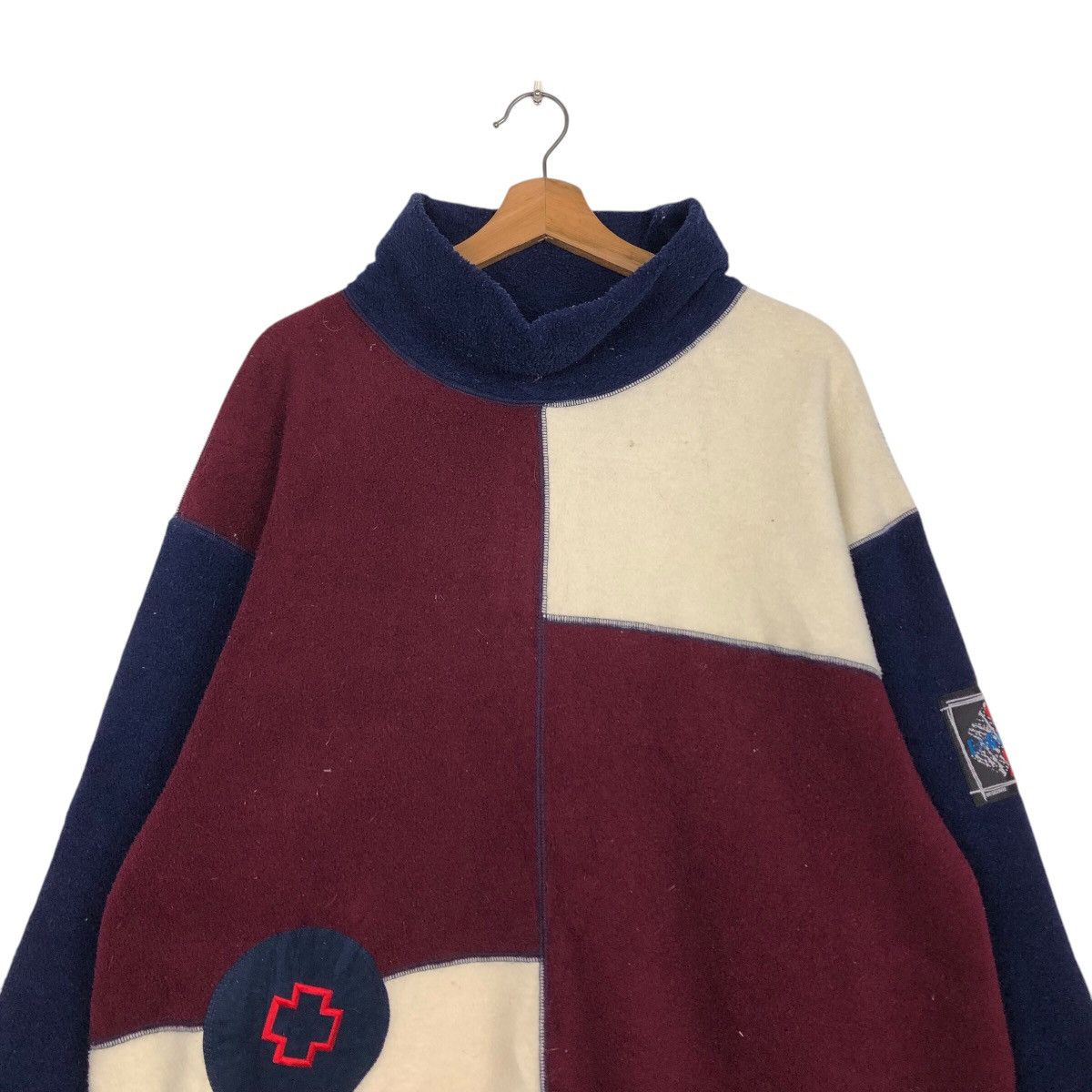 Descente × Japanese Brand × Vintage 📌Vintage Half Zipper Anorak Jacket Fleece Descente Polartec Size US M / EU 48-50 / 2 - 4 Thumbnail