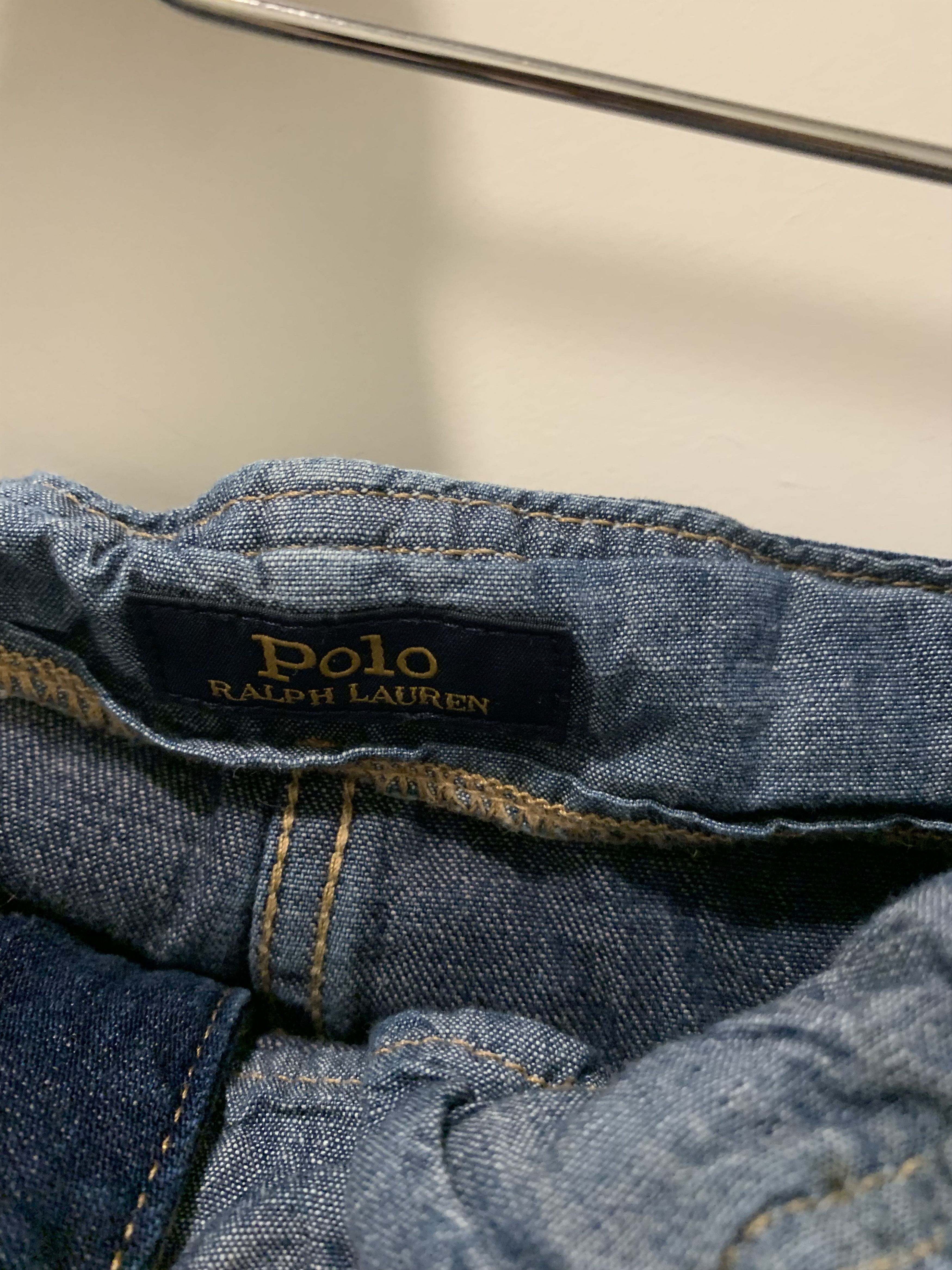 Polo Ralph Lauren polo relax style light denim relax fit Size US 32 / EU 48 - 2 Thumbnail