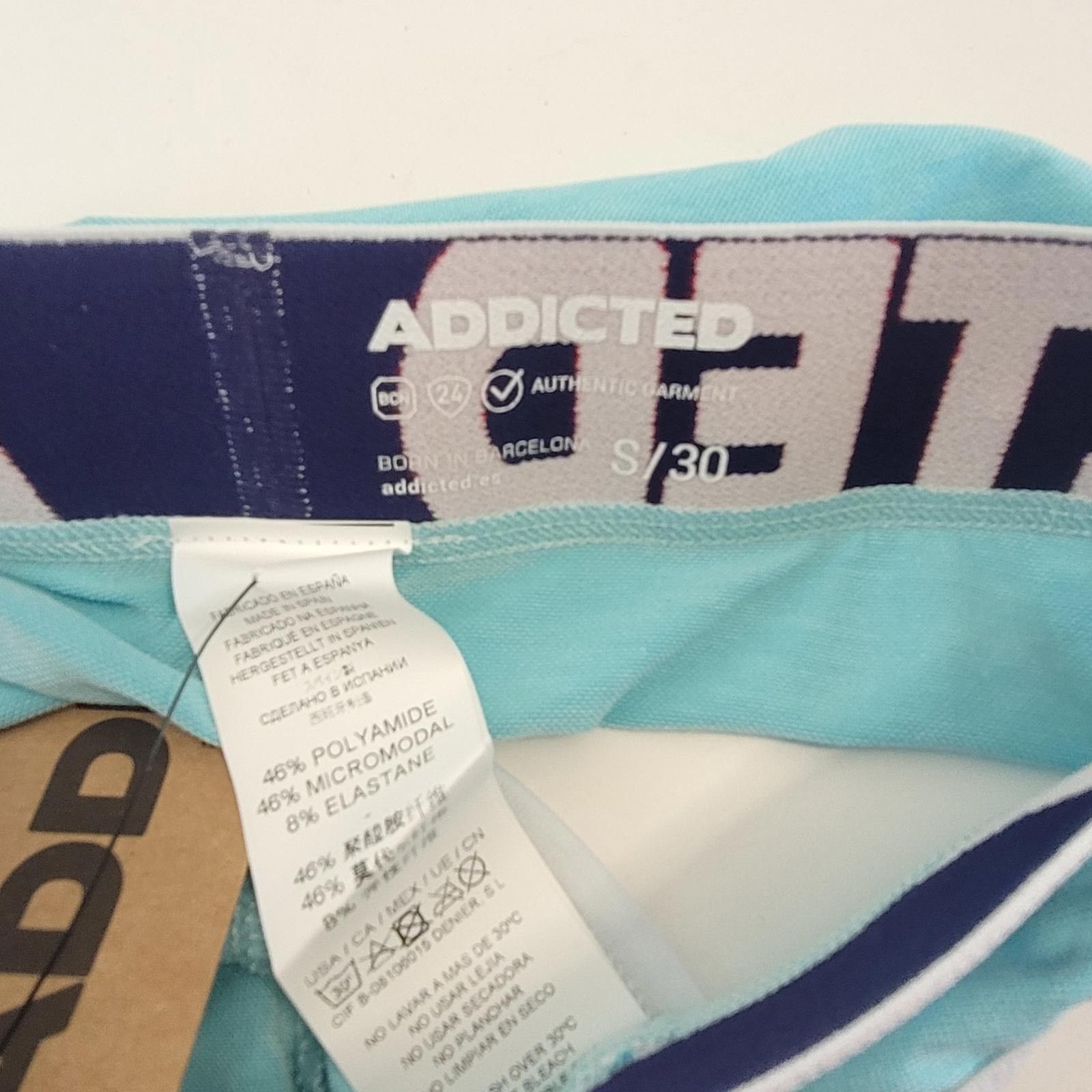 Other ADDICTED Men’s S / 30 Pique Brief Turquoise – NEW Size 30 - 3 Thumbnail