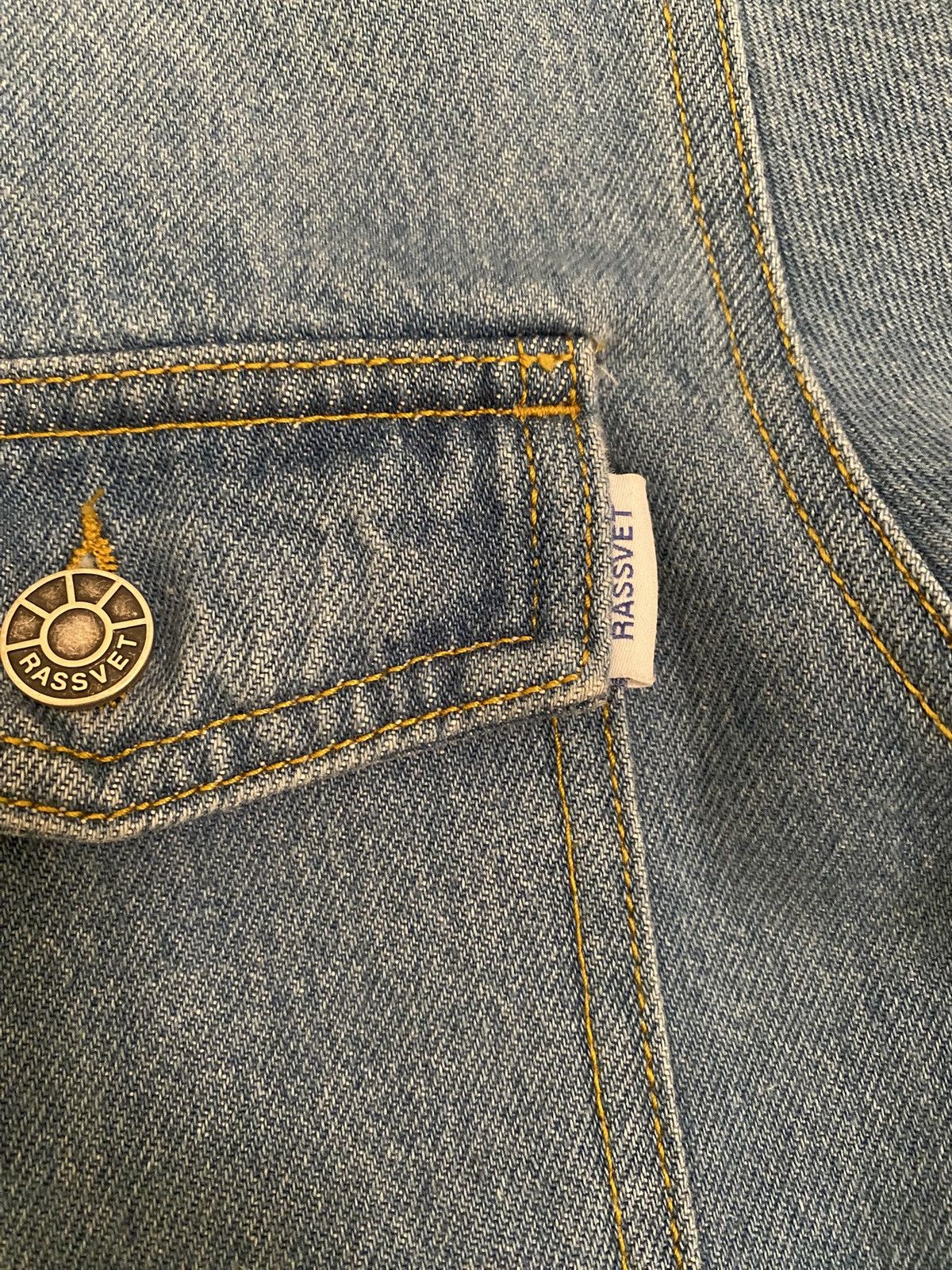 PACCBET RASSVET (PACCBET) denim jacket Size US S / EU 44-46 / 1 - 8 Thumbnail