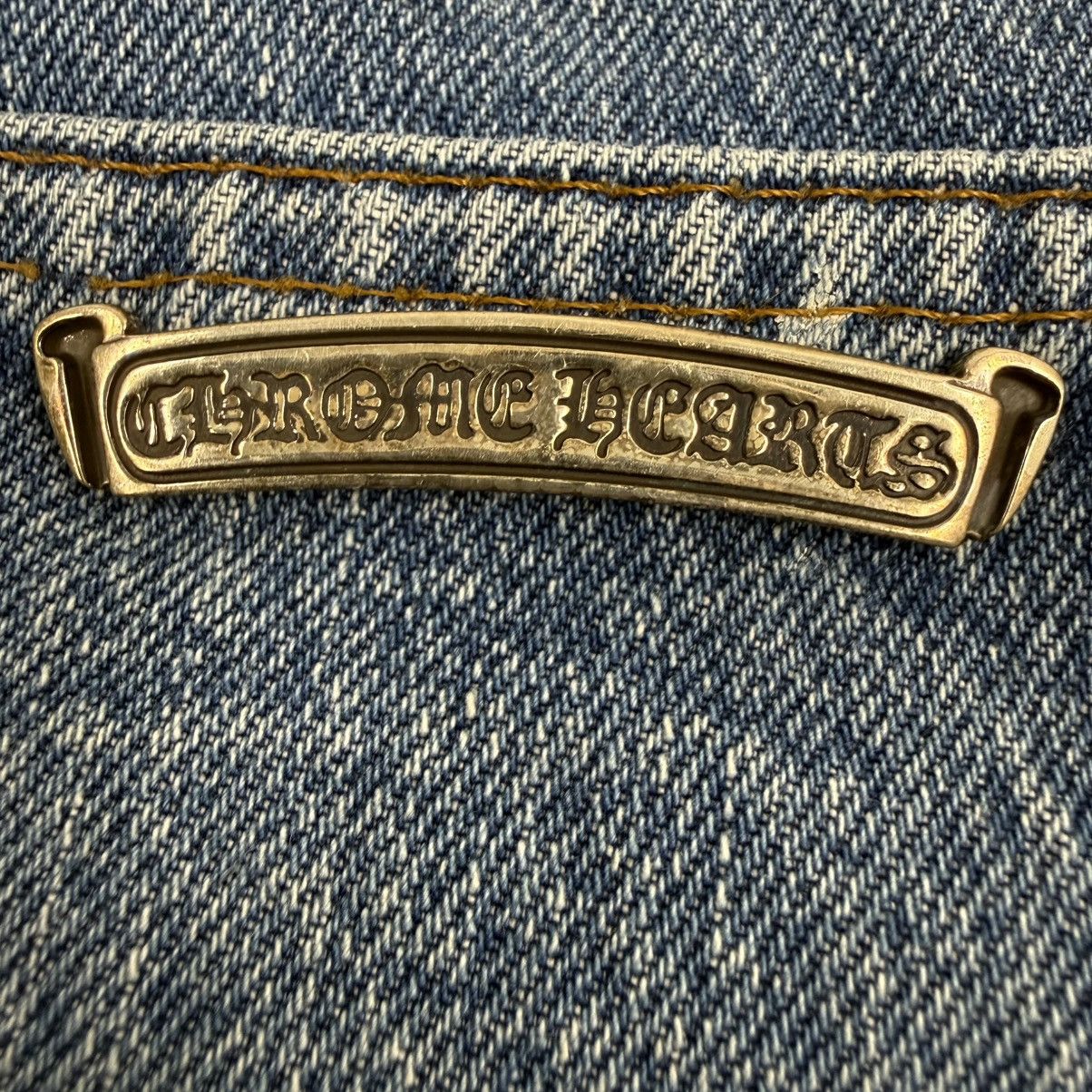 Chrome Hearts Chrome Hearts Levi’s 501 Cross Patch Denim Jeans Size US 33 - 9 Thumbnail