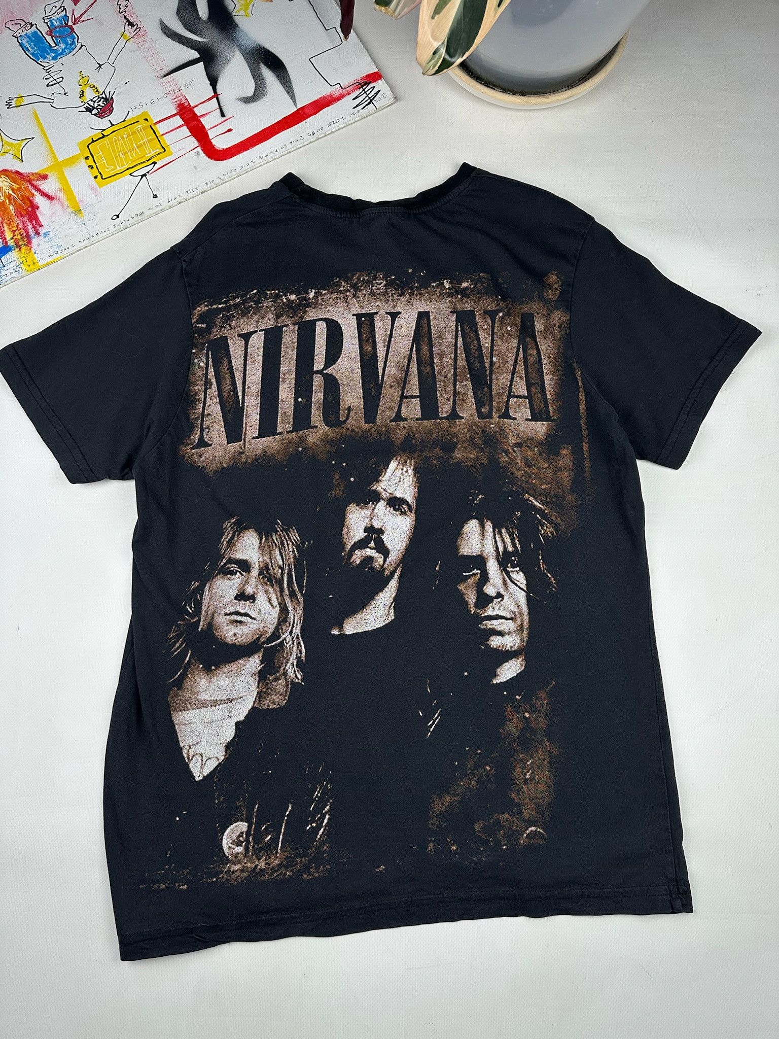 Nirvana Vintage Nirvana T-shirt Size US M / EU 48-50 / 2 - 5 Thumbnail