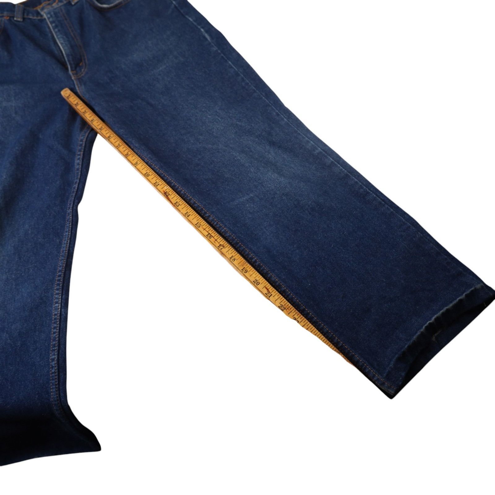 Levi's × Vintage Vintage Levis 619 Orange Tab Straight Leg Denim Jeans Size US 34 / EU 50 - 10 Thumbnail