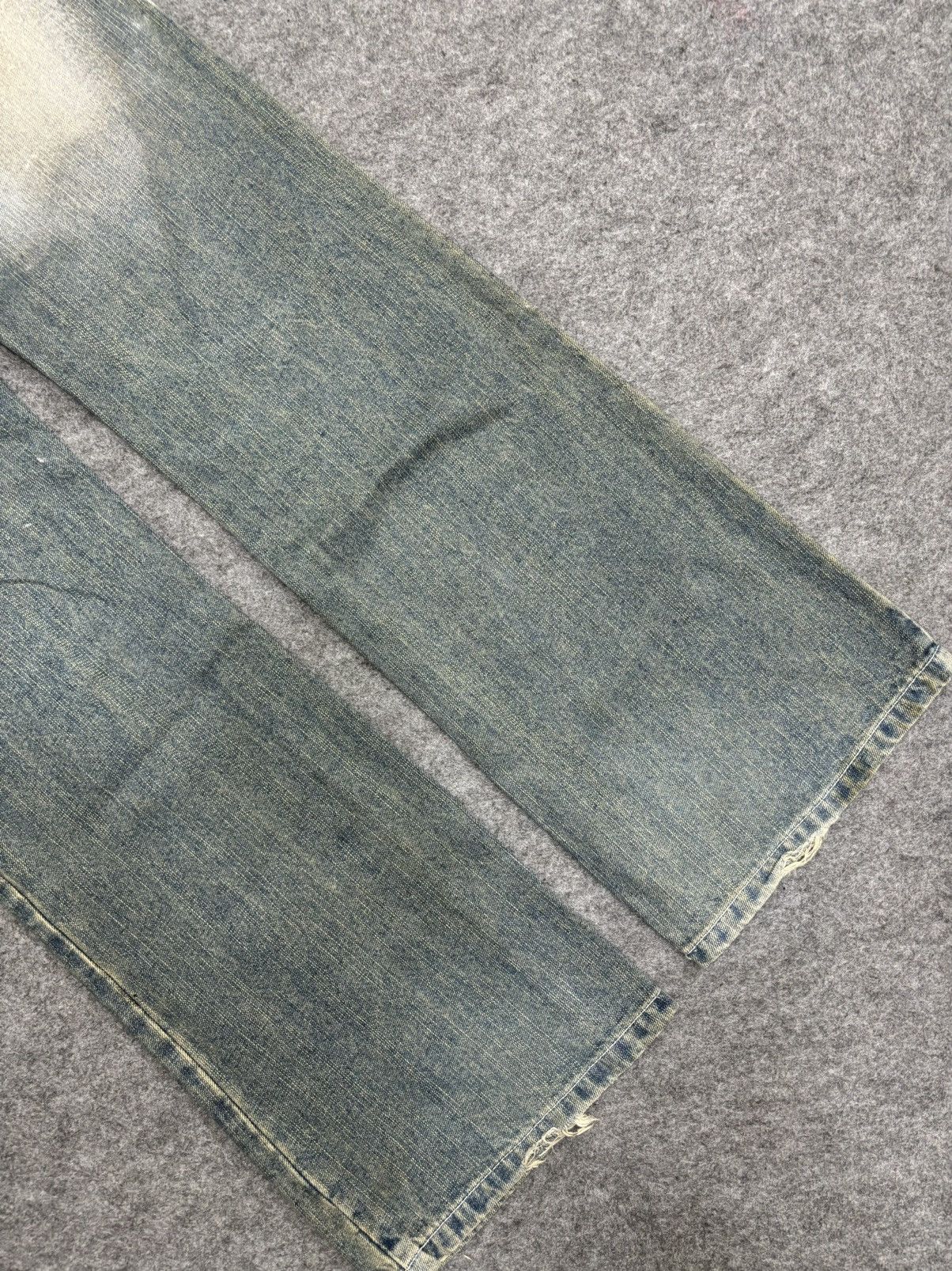 Japanese Brand 🔥FLARE🔥BERNINGS SHO Japan Punk Designer Junya Denim F546 Size US 30 / EU 46 - 19 Thumbnail