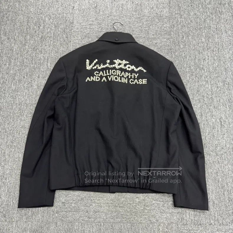 Louis Vuitton Louis Vuitton Pearl Letter Wool Jacket Size US L / EU 52-54 / 3 - 5 Thumbnail