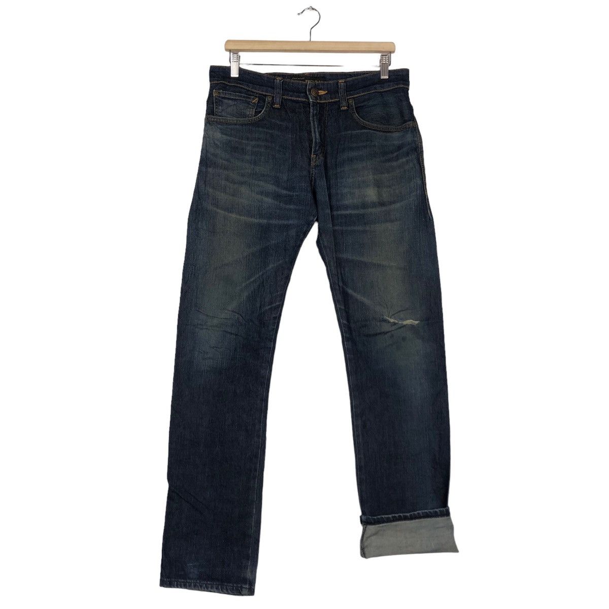 Edwin 🔥90’s VINTAGE EDWIN 503ZERO MADE IN JAPAN DENIM JEANS Size US 32 / EU 48 - 10 Thumbnail