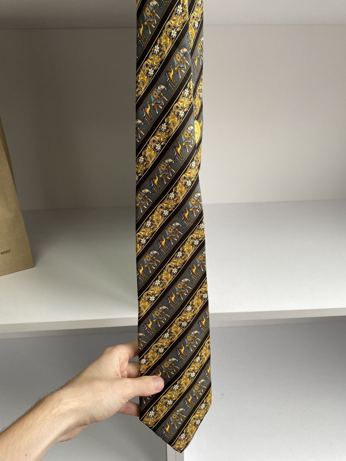 Christian Dior Monsieur × Vintage Vintage Christian Dior Tie Size ONE SIZE - 4 Thumbnail
