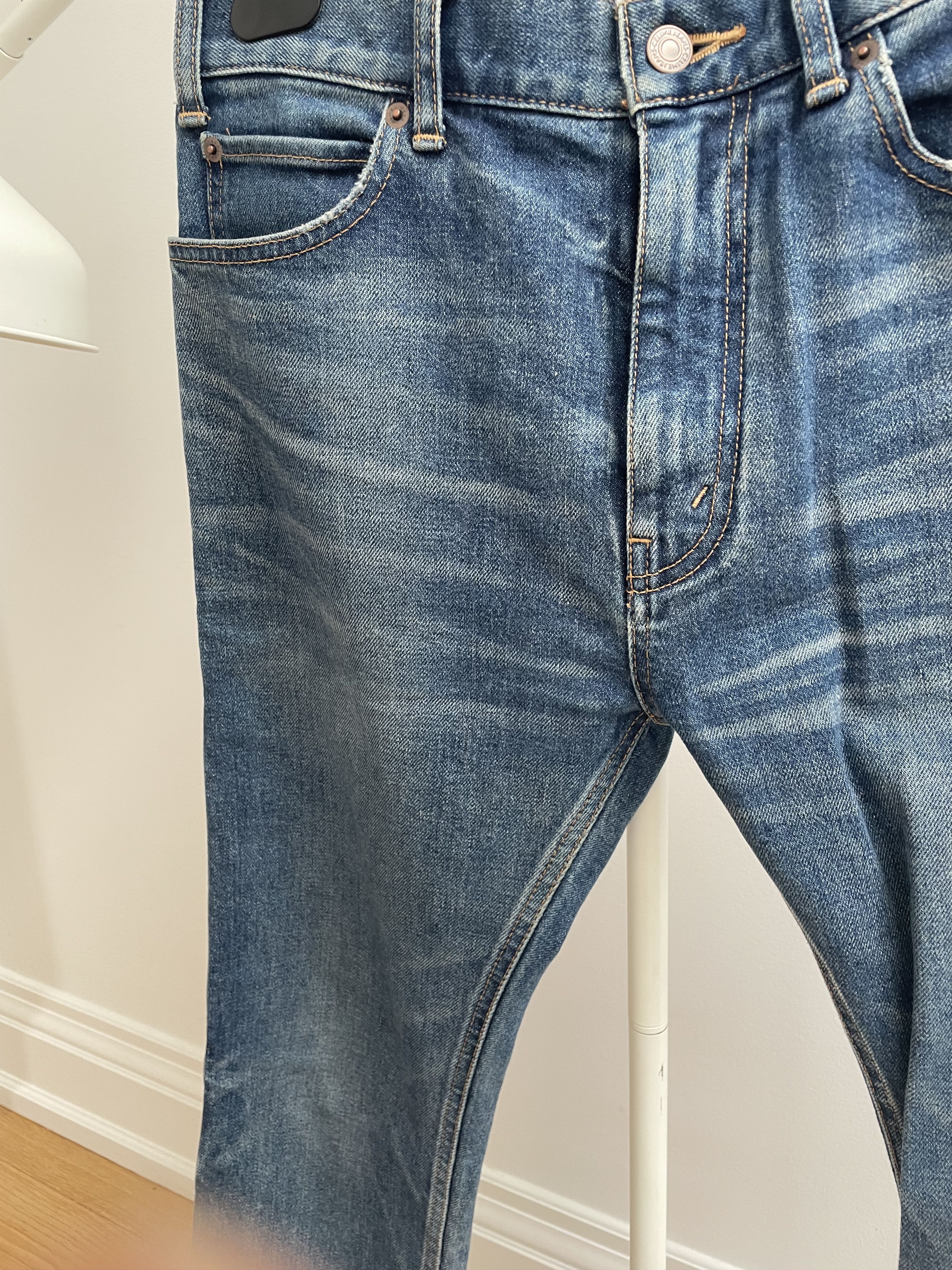 Celine Union Wash Skinny Jeans Size US 31 - 6 Thumbnail