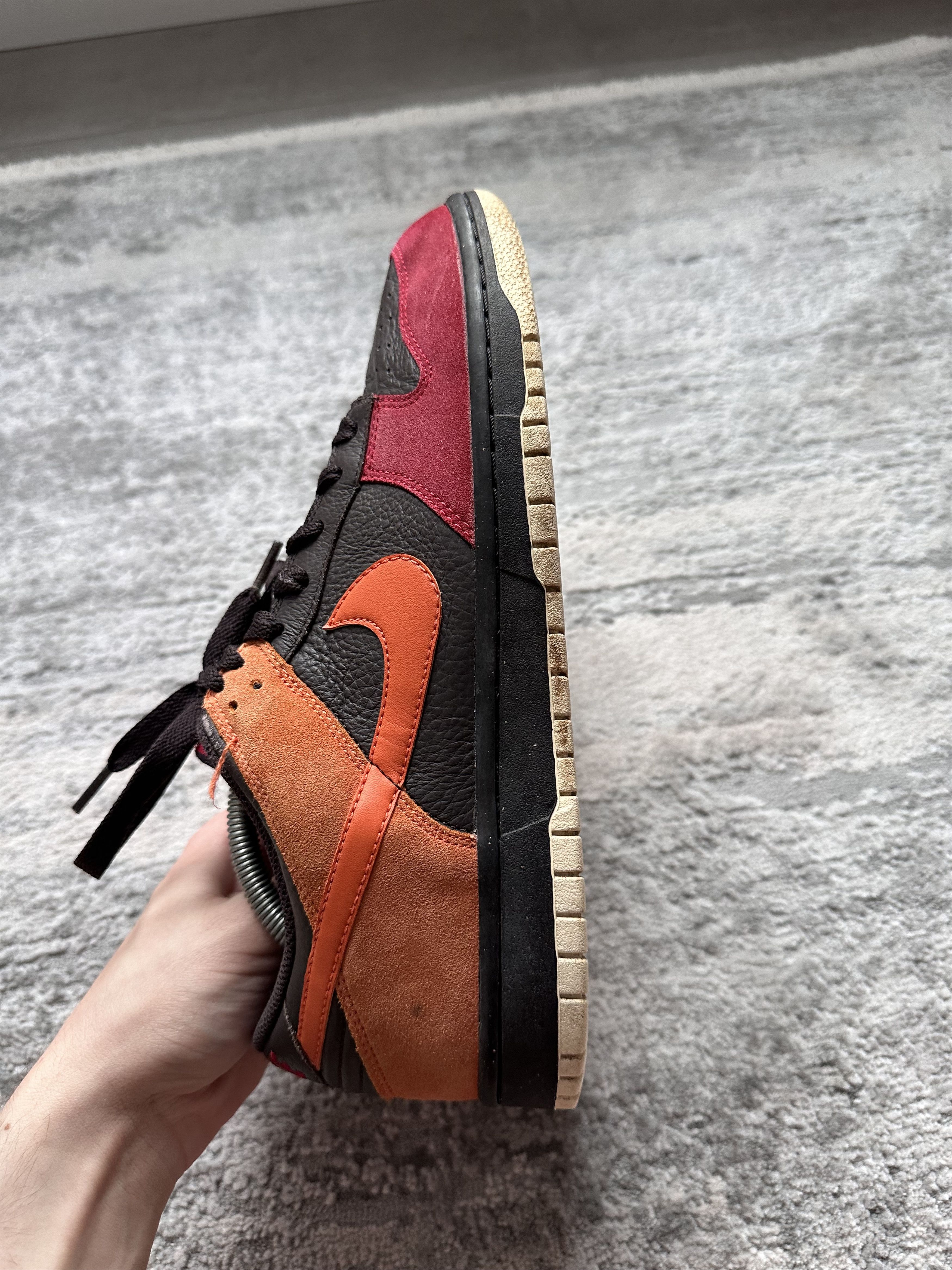 Nike Nike Dunk Low CL Utility Orange Vintage Size US 11 / EU 44 - 9 Thumbnail