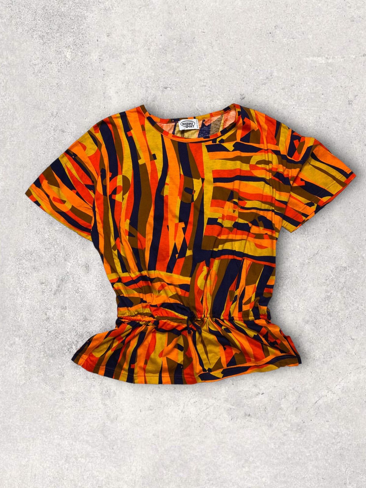 Missoni Missoni sport tshirt multicolour monogrammed luxury premium Size L / US 10 / IT 46 - 1 Thumbnail