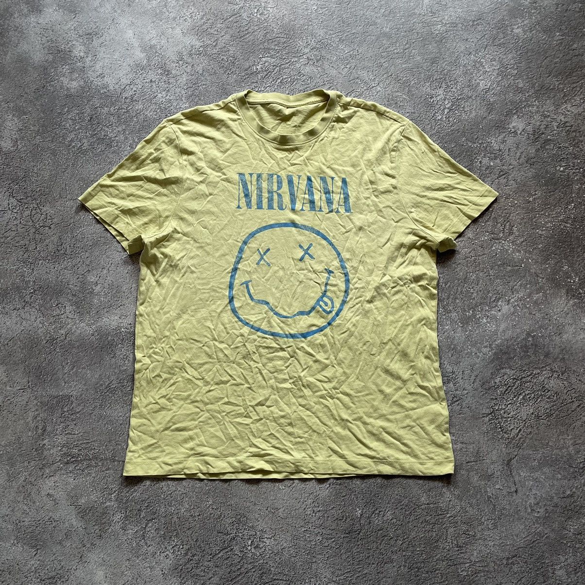 Band Tees Vintage Y2K NIRVANA Skeleton Face DEAD Skulls Horror Tee Size US M / EU 48-50 / 2 - 2 Thumbnail