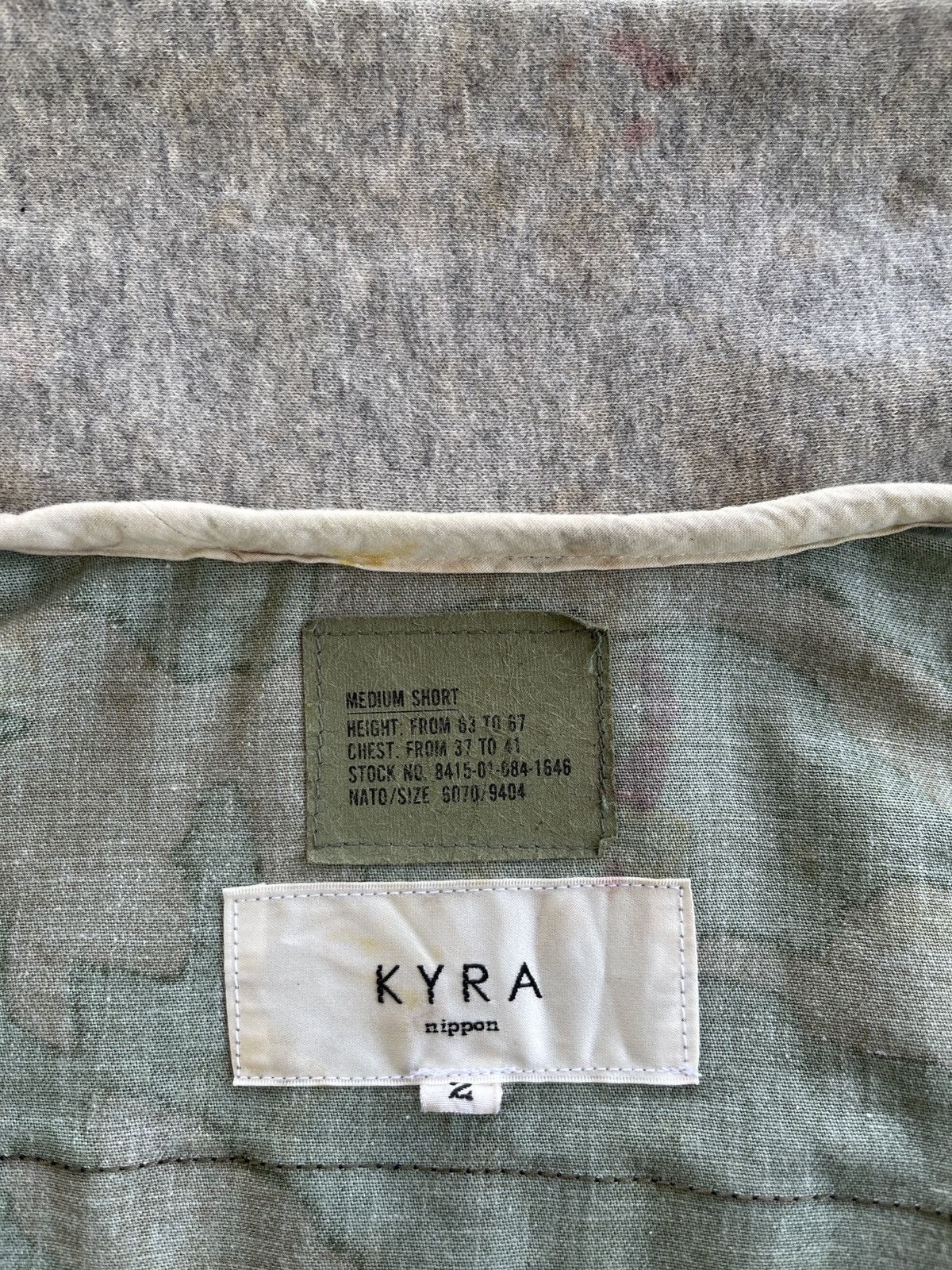 Vintage KYRA Camouflage Remake Visvim Style Kimono Jacket Size US M / EU 48-50 / 2 - 12 Thumbnail