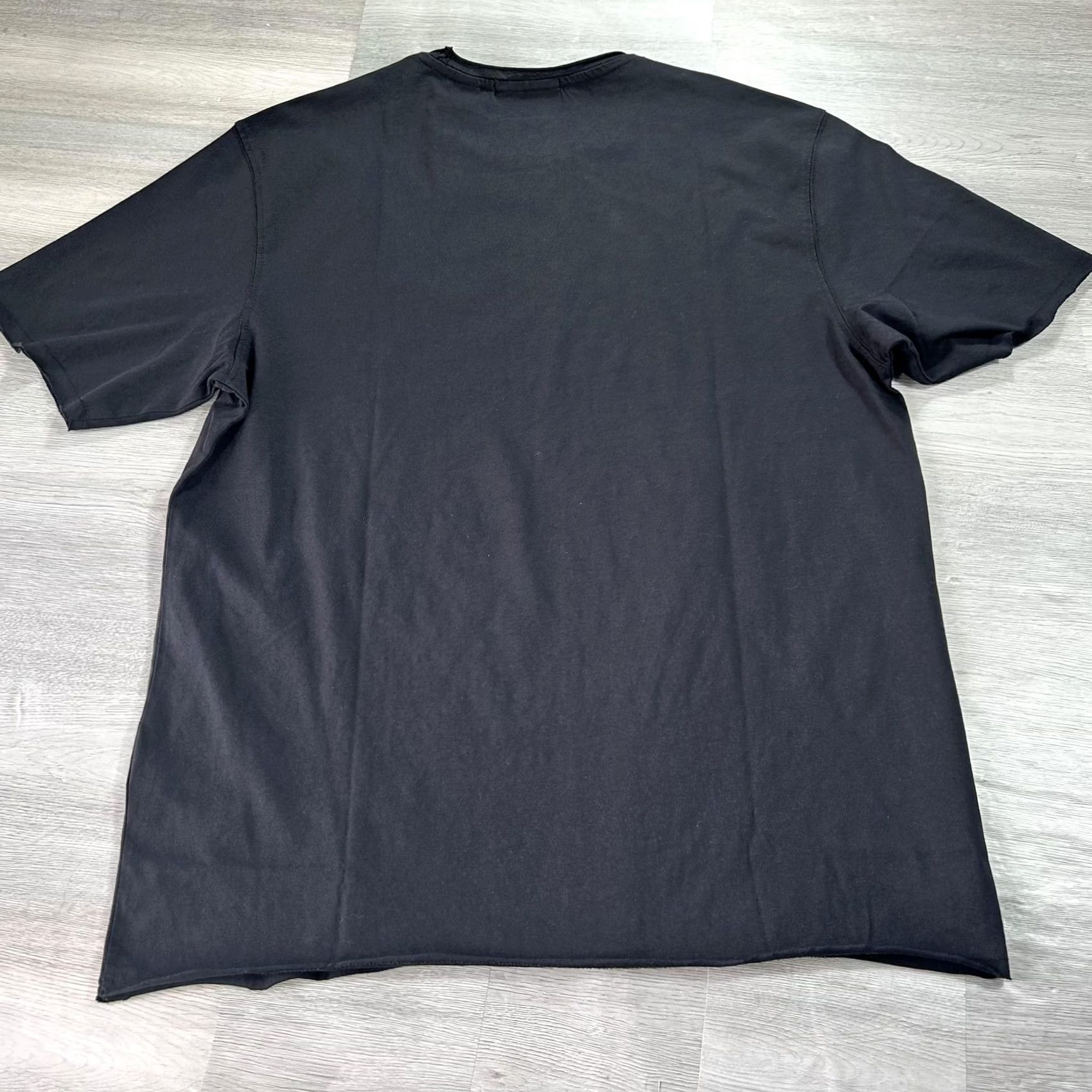 Scotch & Soda SCOTCH & SODA Shirt Mens Medium Black Amsterdam Couture Embroidered Tee Size US M / EU 48-50 / 2 - 2 Thumbnail