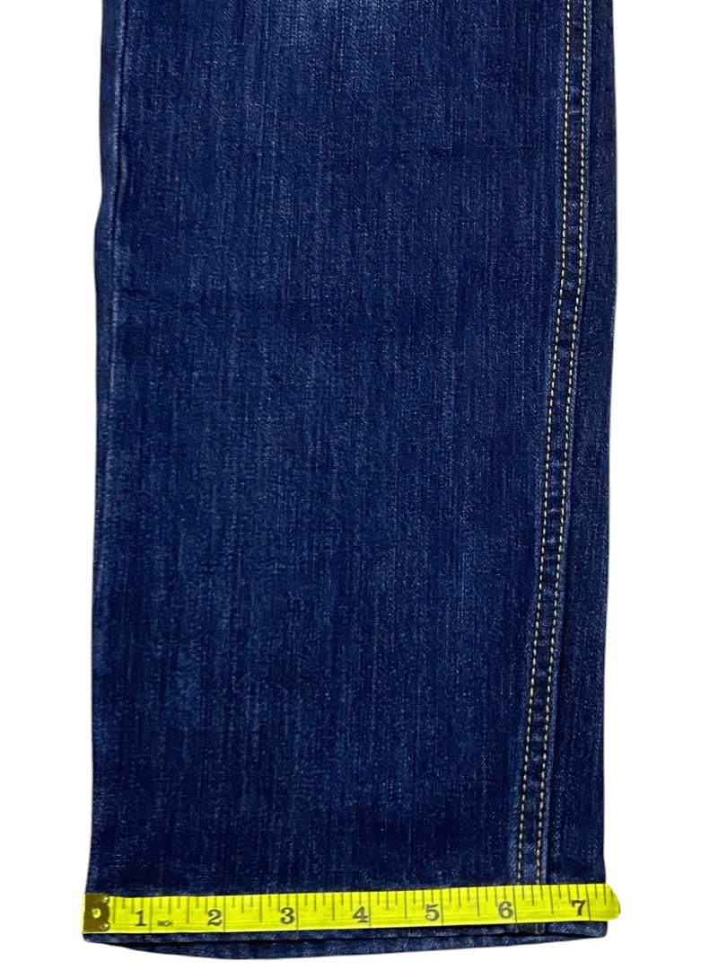Japanese Brand Vintage Japanese Brand Indigo Washed Straight Jean Size US 31 - 11 Thumbnail
