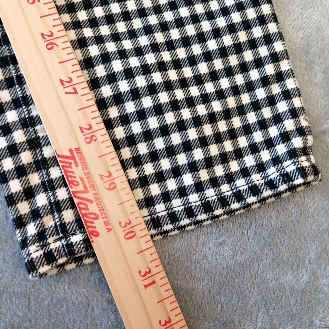 Talbots Talbots Womens Pants Size 2 Black Plaid Corduroy Ankle Pockets Mid Rise 28x30.5 Size 26" / US 2 / IT 38 - 5 Thumbnail