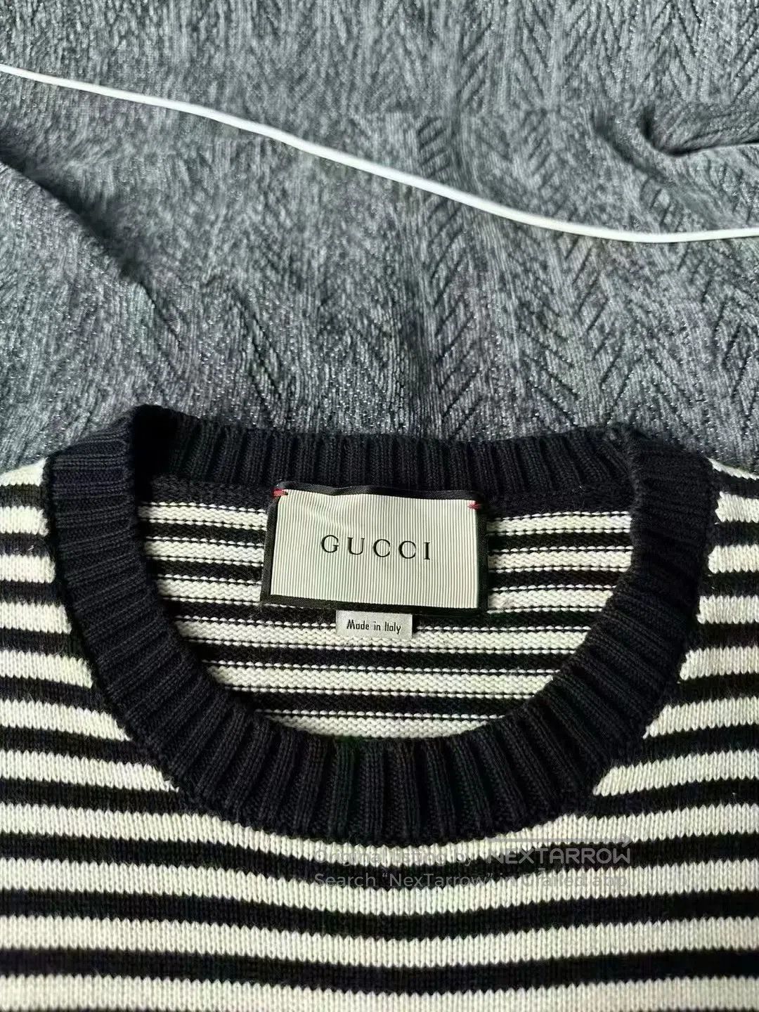 Gucci Guicci Printed Patchwork Knit Sweater| Size US S / EU 44-46 / 1 - 3 Thumbnail
