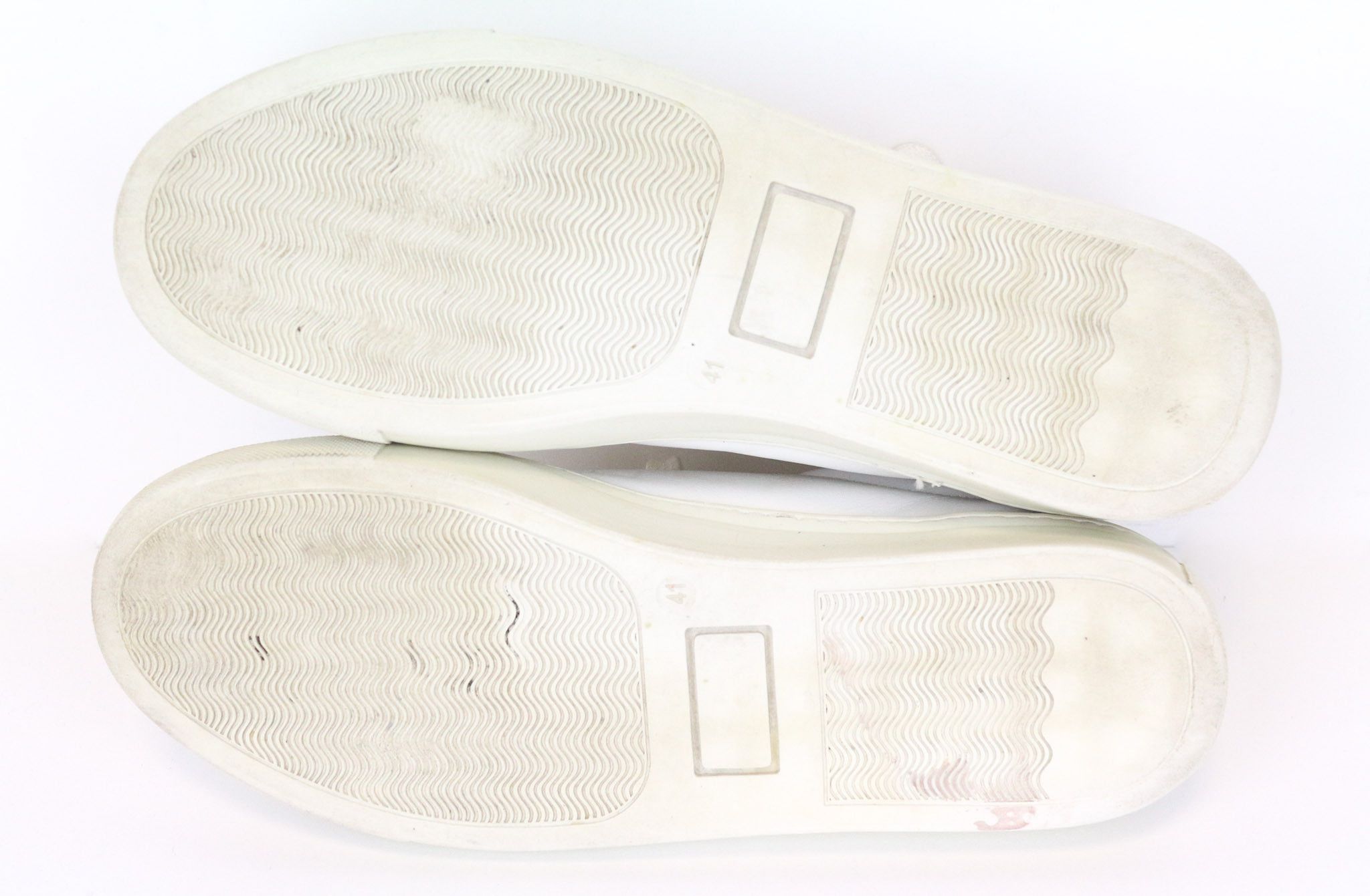Suitsupply EU41 White Leather Low-Top Sneakers 74684 Size US 8 / EU 41 - 7 Thumbnail