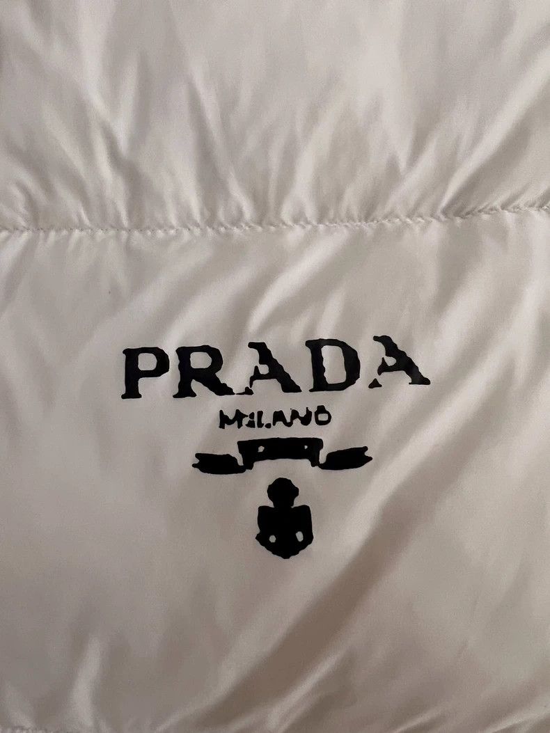 Prada PradaChest Logo stand-up collar down jacket 2504-Nextarrow Size XS / US 0-2 / IT 36-38 - 3 Thumbnail