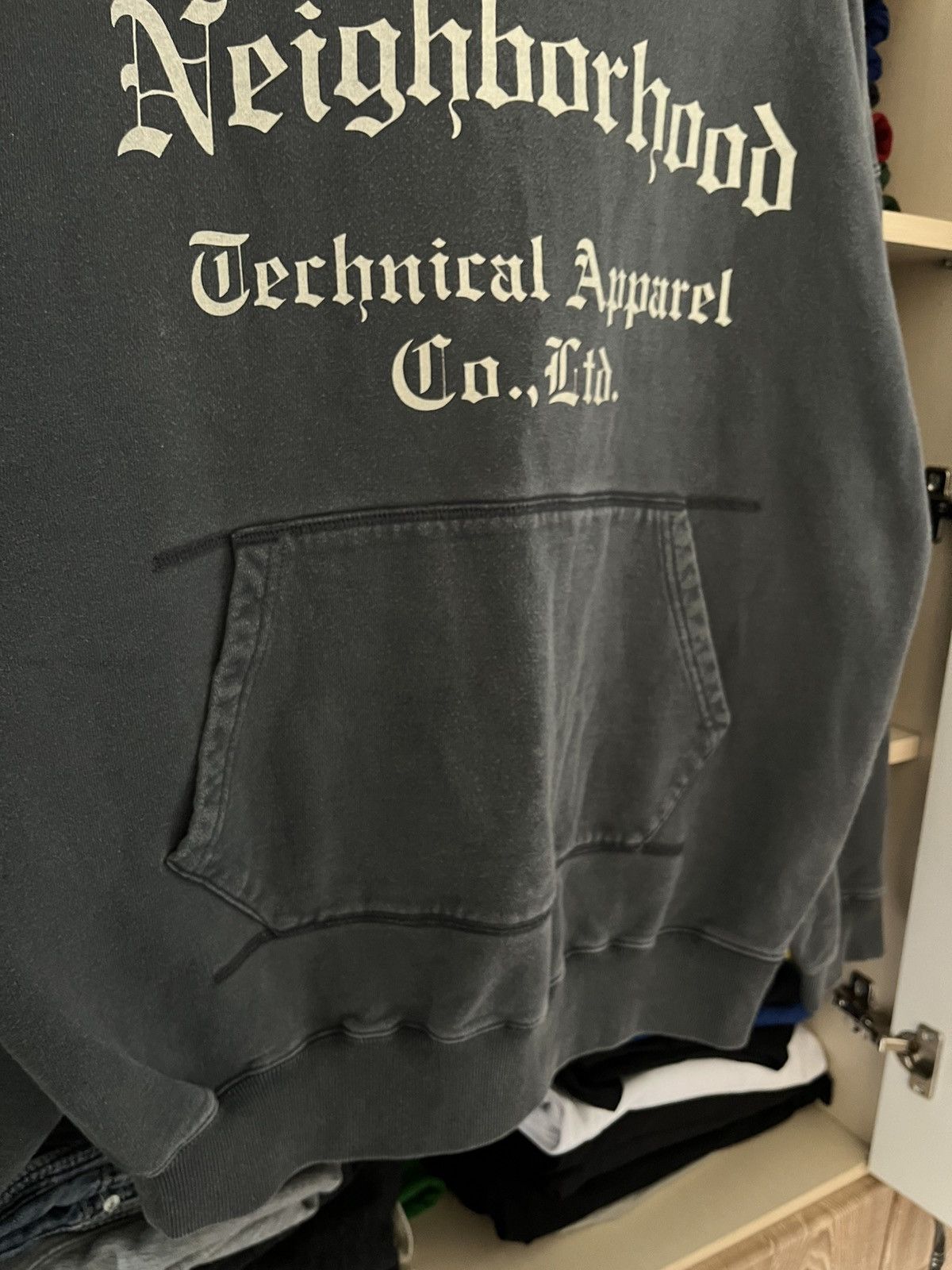 Neighborhood Rare Neighborhood Washed Hoodie y2K Size US S / EU 44-46 / 1 - 3 Thumbnail