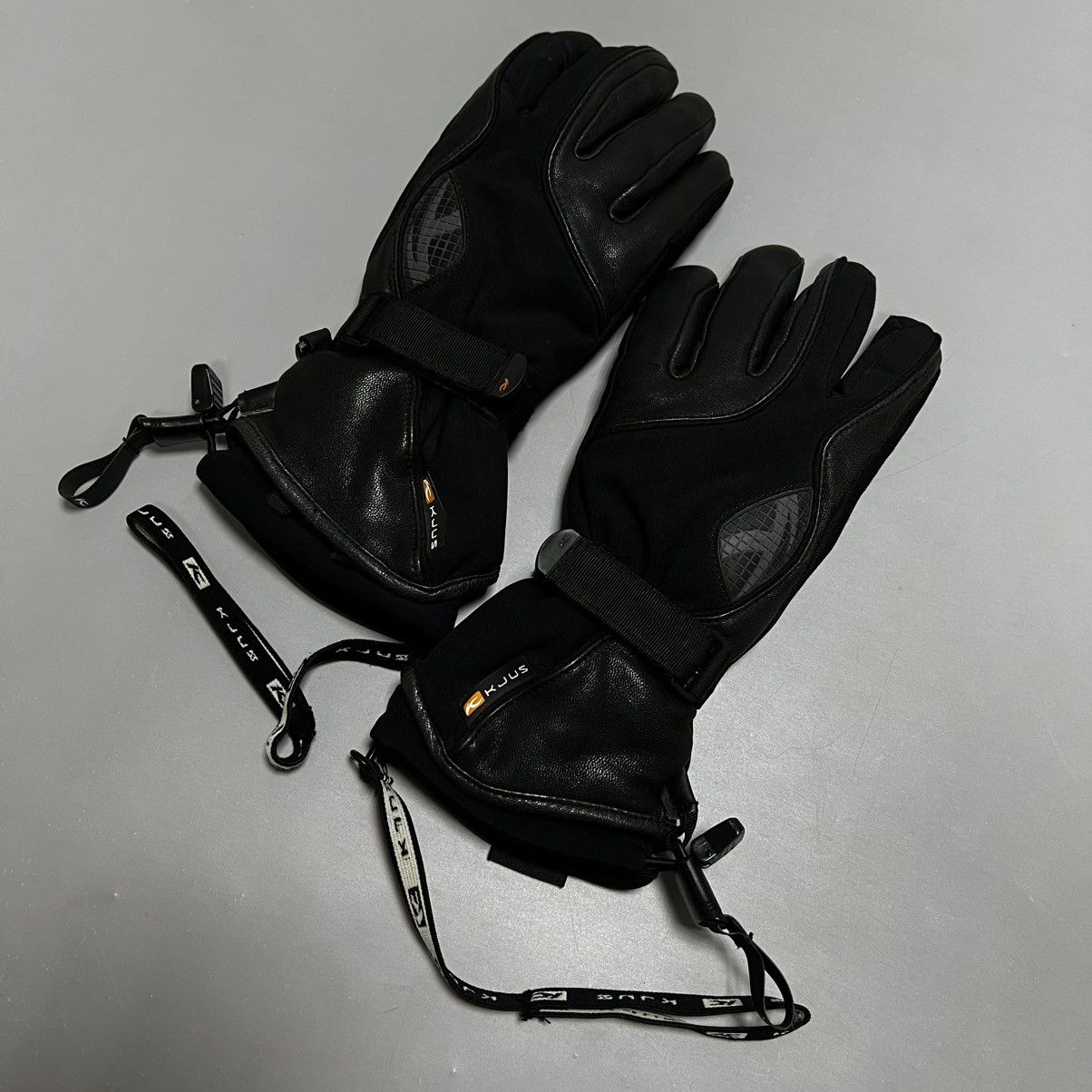 KJUS KJUS Ski Snowboard Gloves PrimaLoft Leather Black Size ONE SIZE - 2 Thumbnail