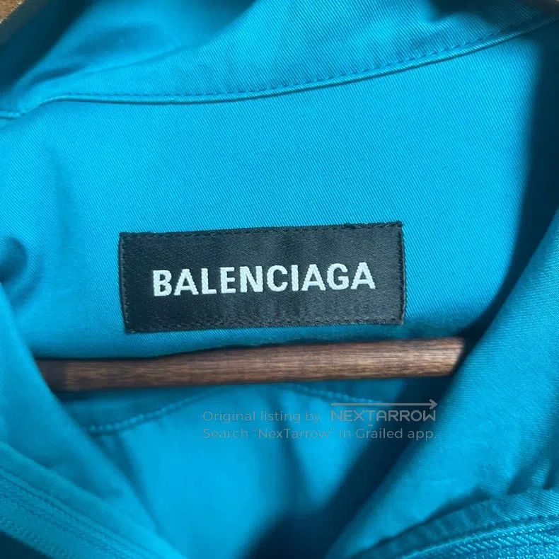 Balenciaga Balenciaga Double Hook Embroidered Windbreaker Size US S / EU 44-46 / 1 - 3 Thumbnail