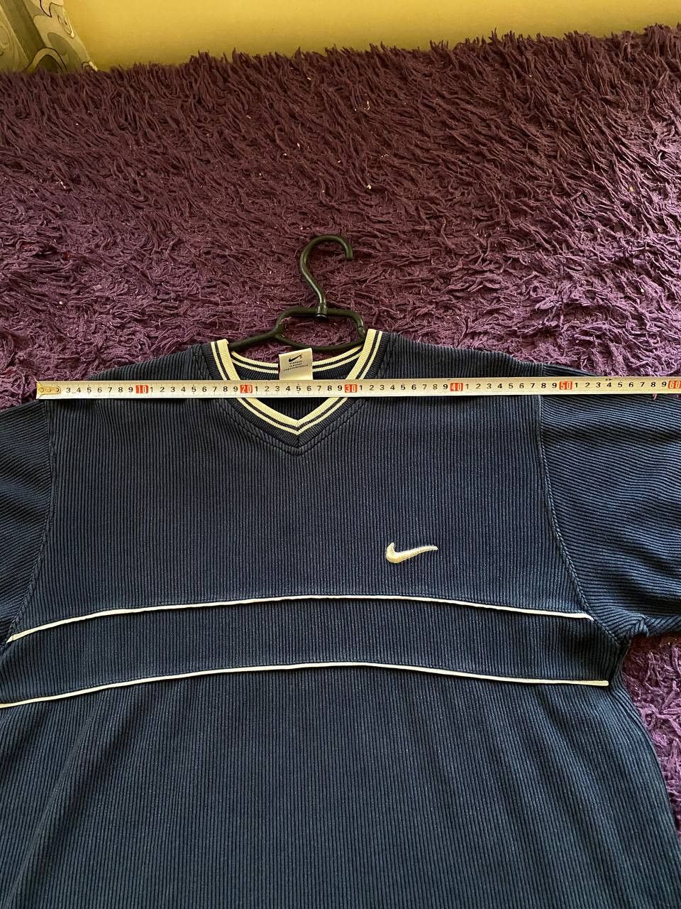 Nike × Vintage 90s Nike Swoosh Vintage Y2K Retro Tee T-Shirts size L Size US L / EU 52-54 / 3 - 6 Thumbnail