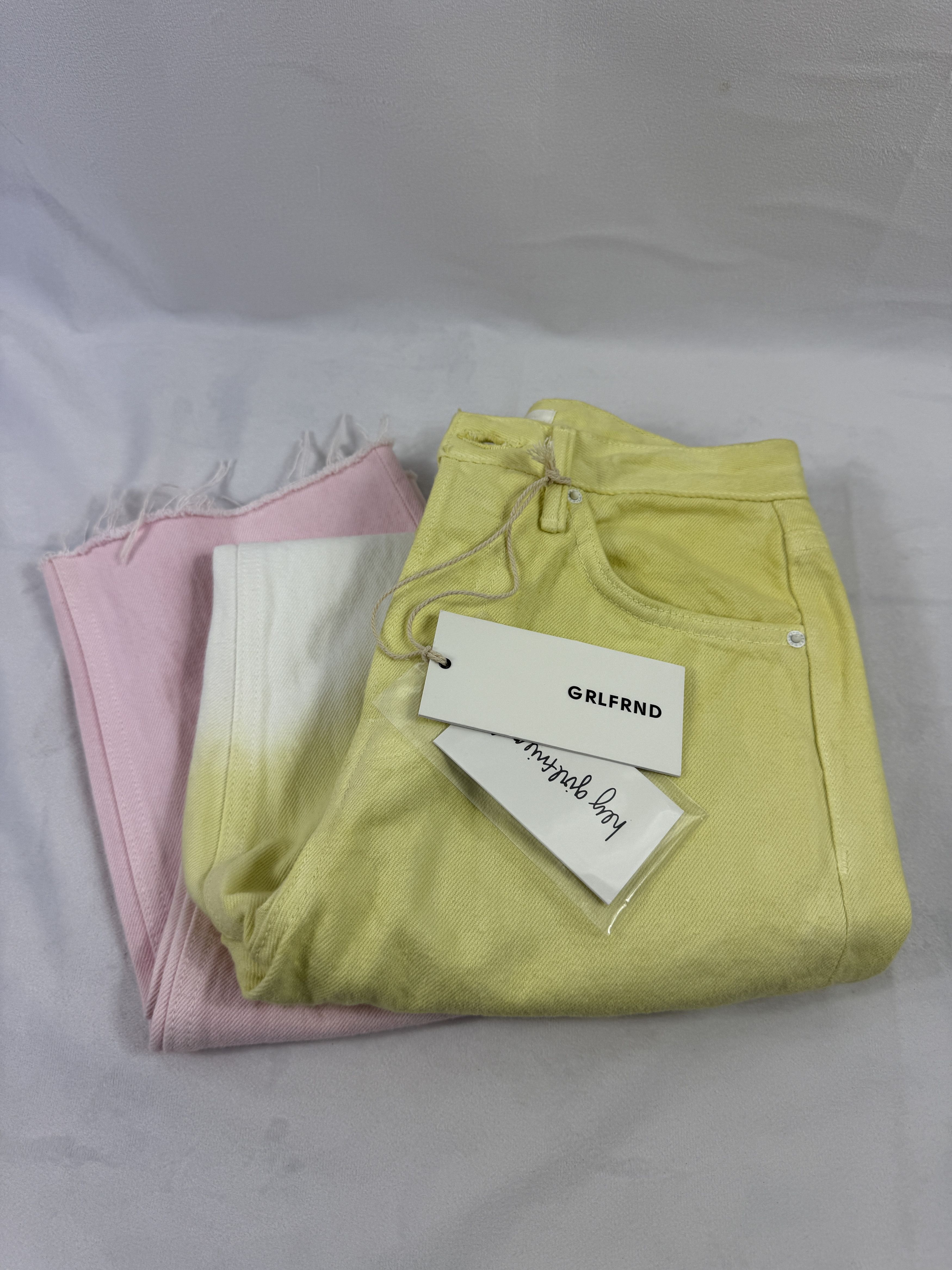 GRLFRND GRLFRND Mica Crop Straight Jeans Size 24" / US 00 / IT 34 - 8 Thumbnail
