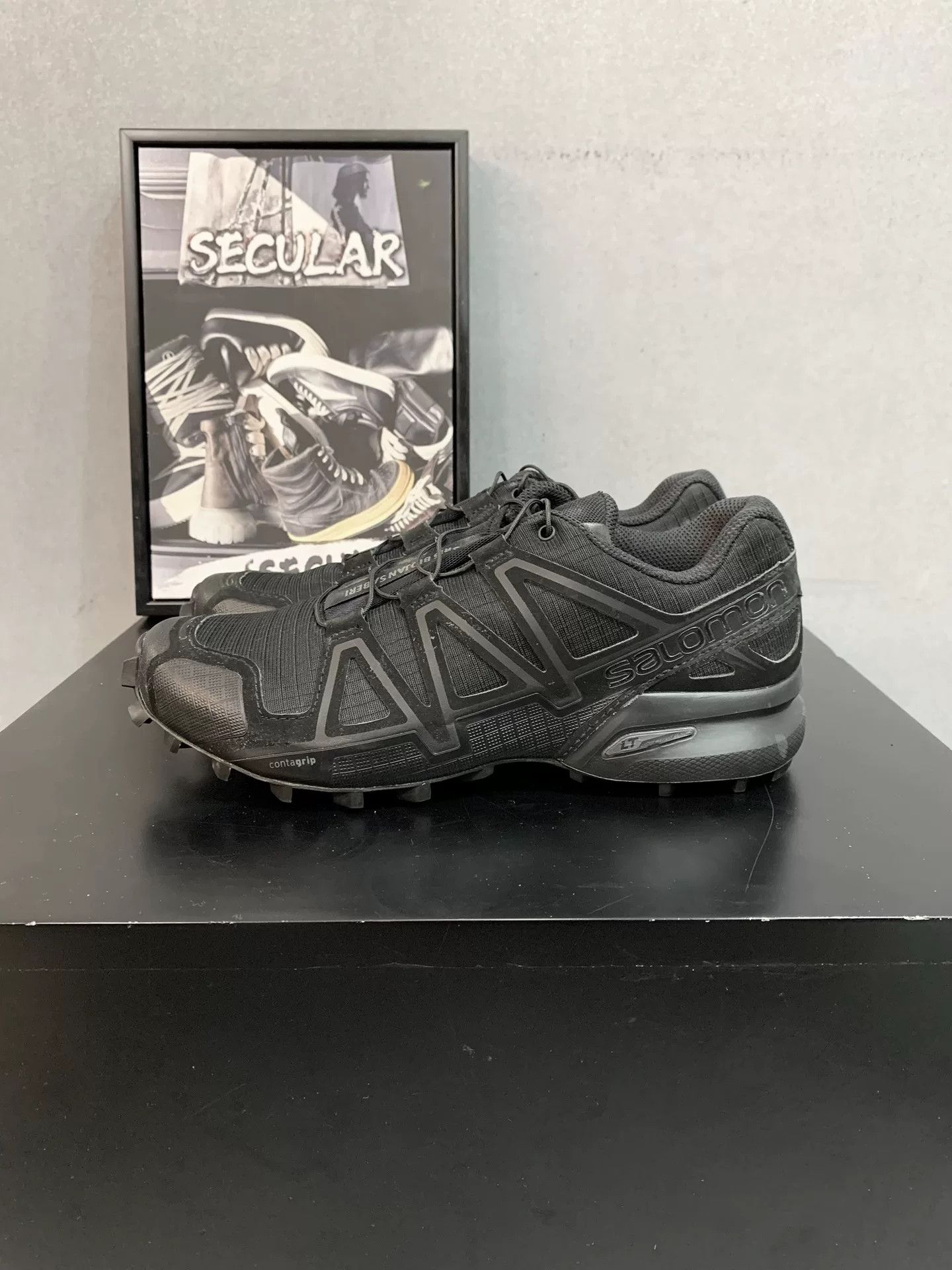 11 By Boris Bidjan Saberi Boris Bidjan Saberi x Salomon Outdoor Shoes Size US 5 / IT 35 - 1 Thumbnail