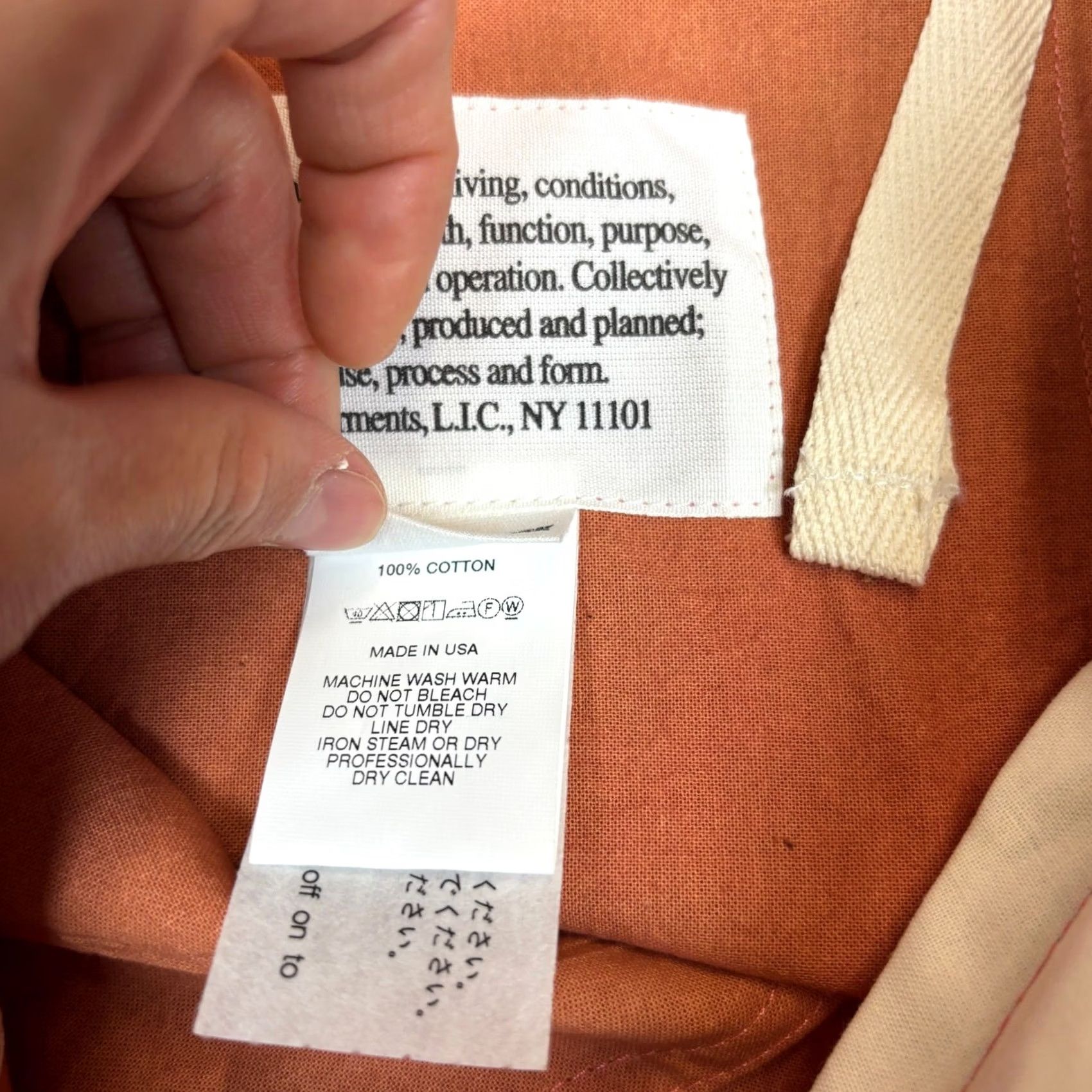 Engineered Garments Engineered Garments Fatigue Chino 9" Shorts Men's S Orange Minimalist Size US 29 - 6 Thumbnail