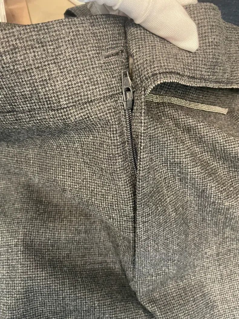 Brunello Cucinelli Brunello Cucinelli Medium gray nail beads with long shear Size 26" / US 2 / IT 38 - 8 Thumbnail