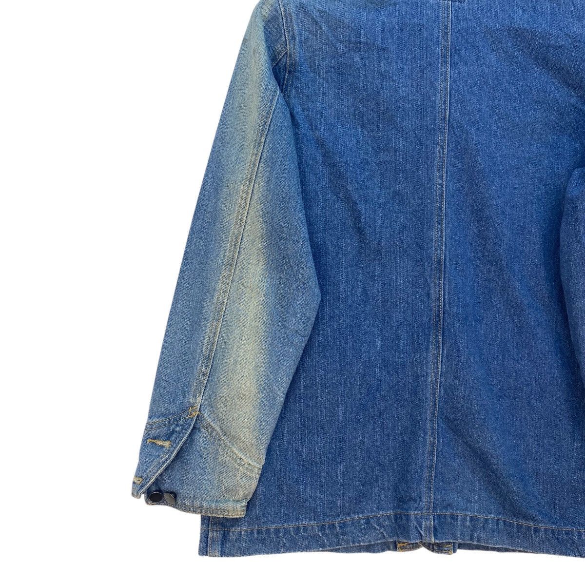 Blue Blue Japan 💥Vintage Faded Japanese Titicaca Workwear Jacket Size US M / EU 48-50 / 2 - 4 Thumbnail
