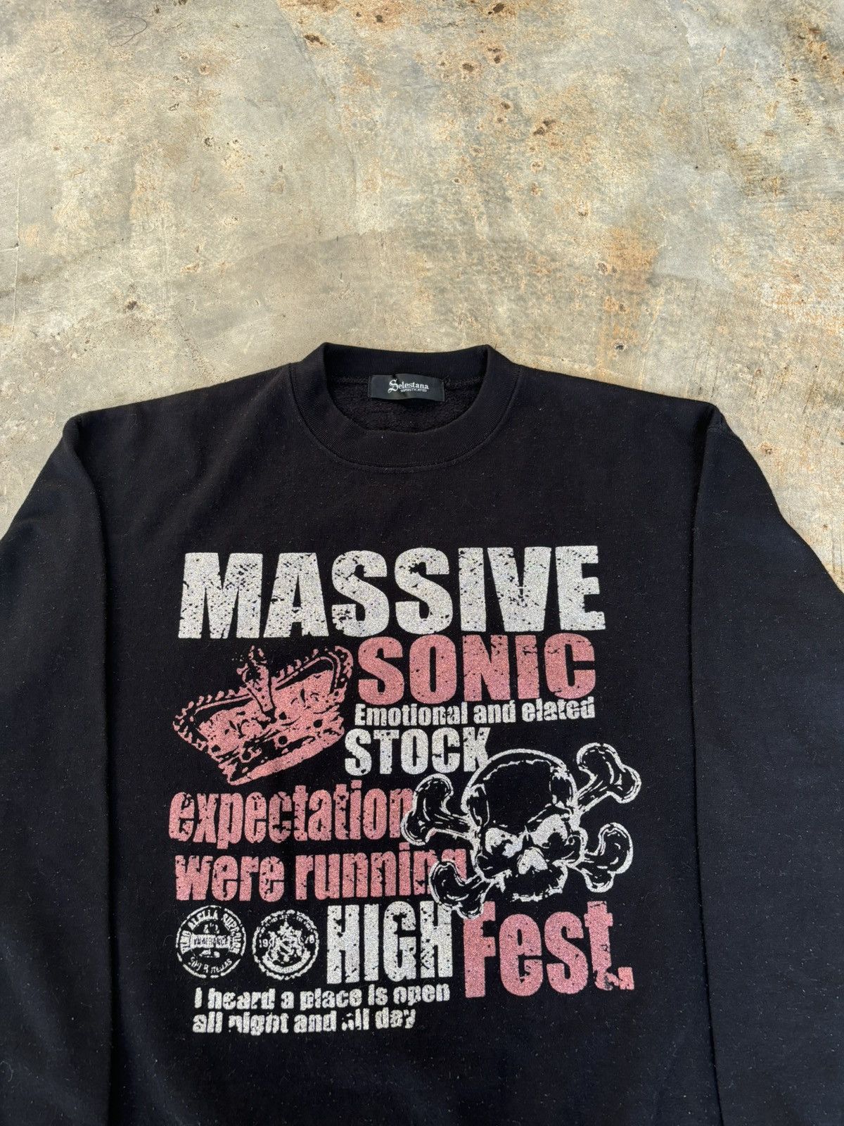 Hysteric Glamour Y2k Massive Sonic Ifsixwasnine Lgb Style Crewneck Size US L / EU 52-54 / 3 - 2 Thumbnail