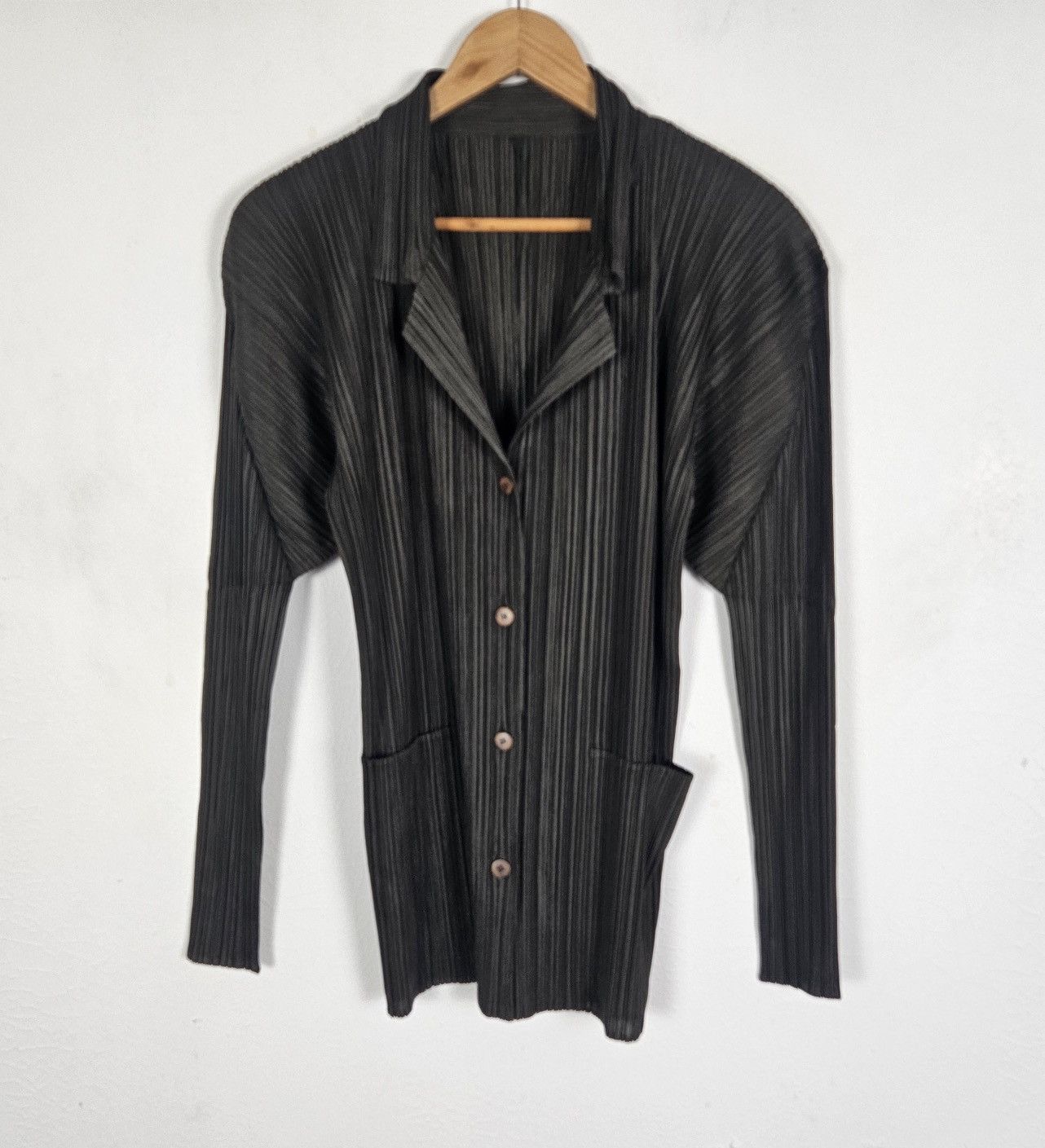 Pleats Please Issey Miyake Pleats Please Issey Miyake plissé shirt Size S / US 4 / IT 40 - 2 Thumbnail