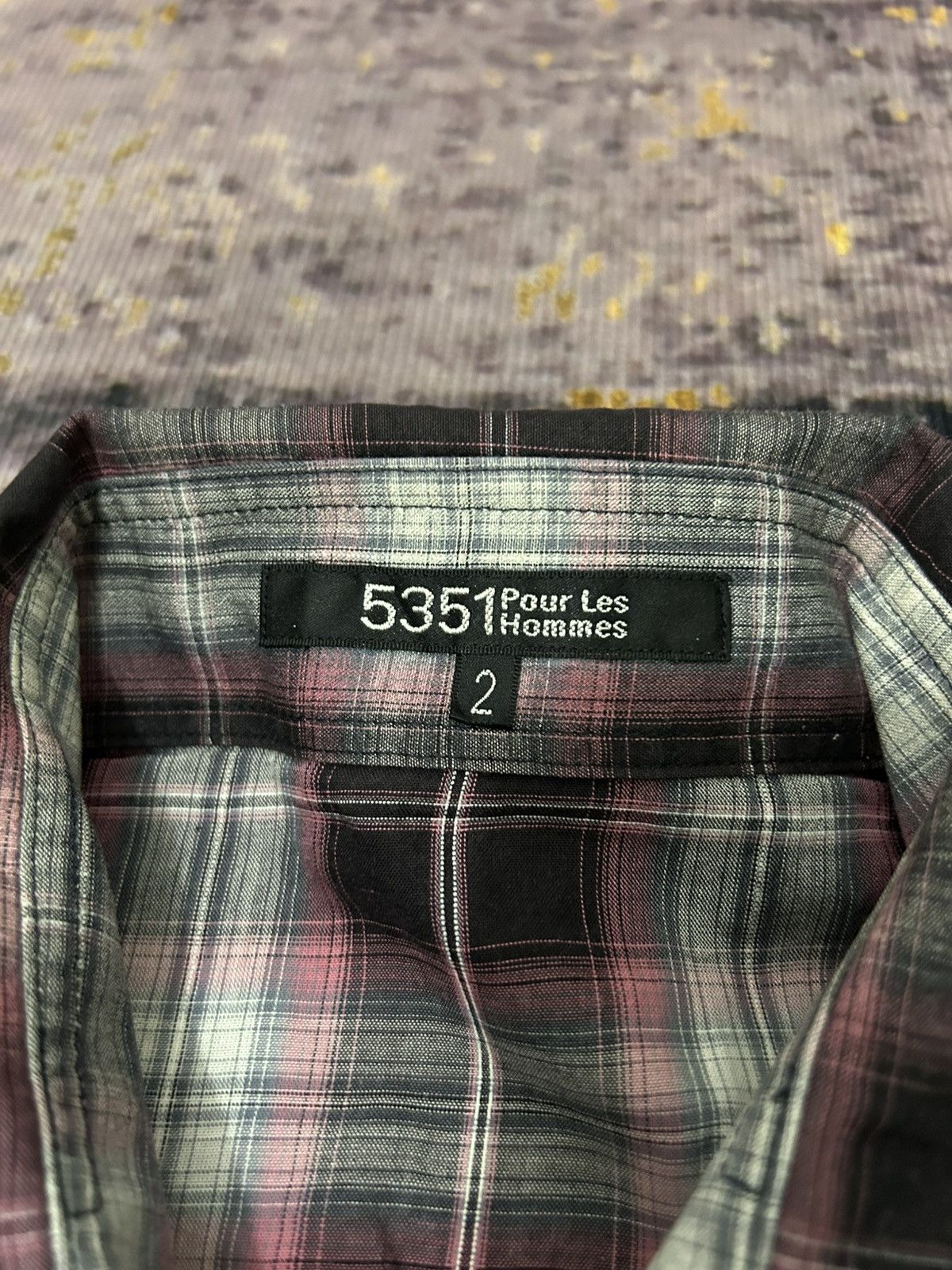 5351 POUR LES HOMMES 5351 Pour Les Hommes Stone Button Shirt Size US S / EU 44-46 / 1 - 8 Thumbnail