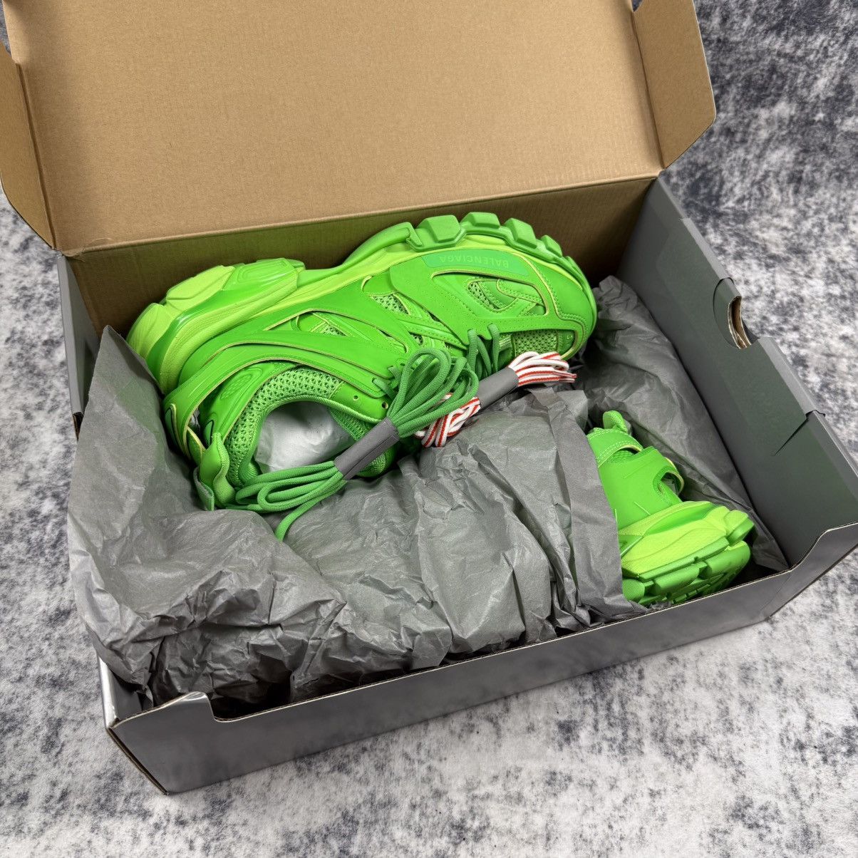 Balenciaga Balenciaga Track ‘Neon Green’ Shoes Size US 9.5 / EU 42-43 - 8 Thumbnail