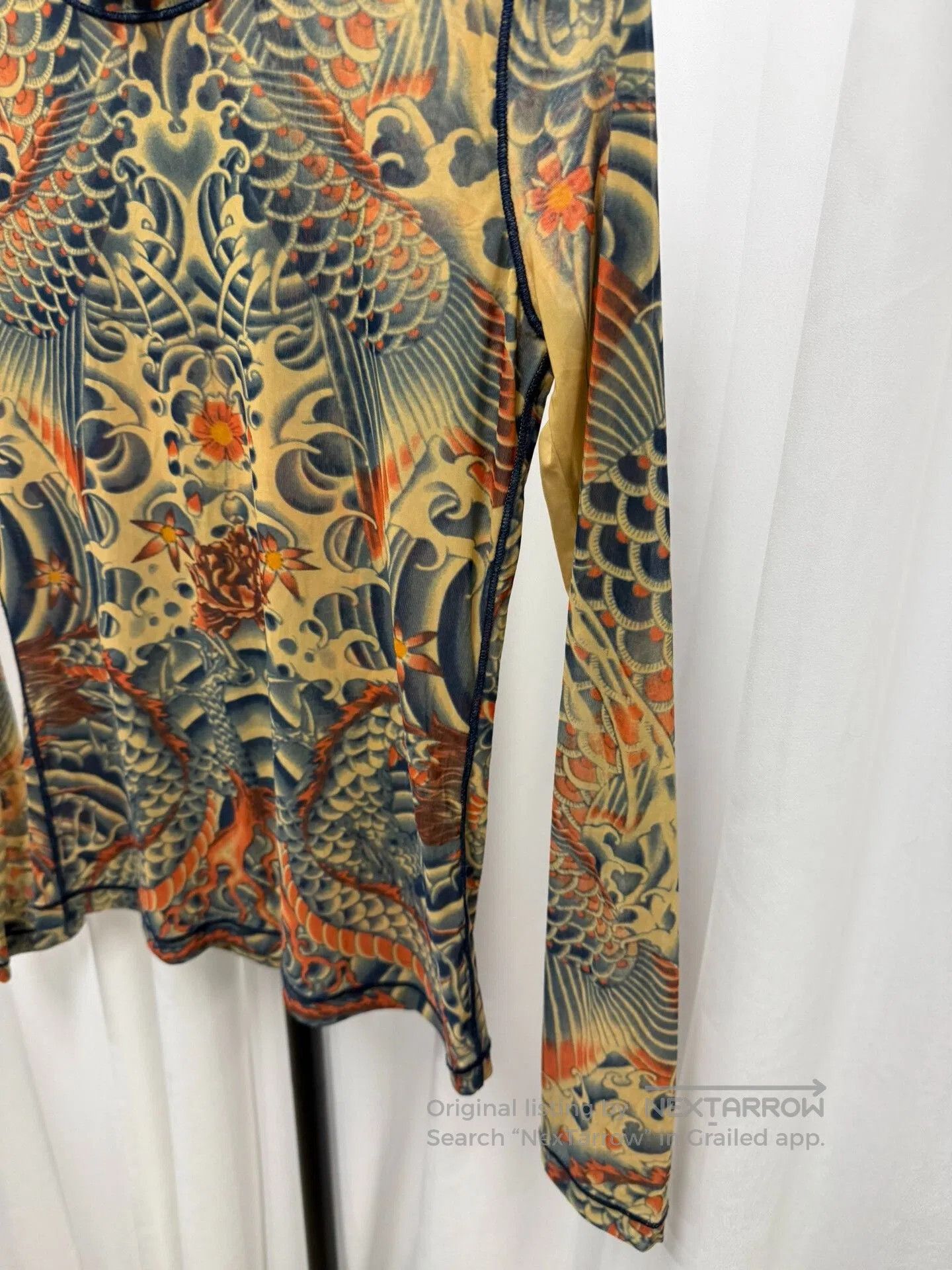 Jean Paul Gaultier Jean Paul Gaultier Dragon Tattoo Top. Size US M / EU 48-50 / 2 - 2 Thumbnail
