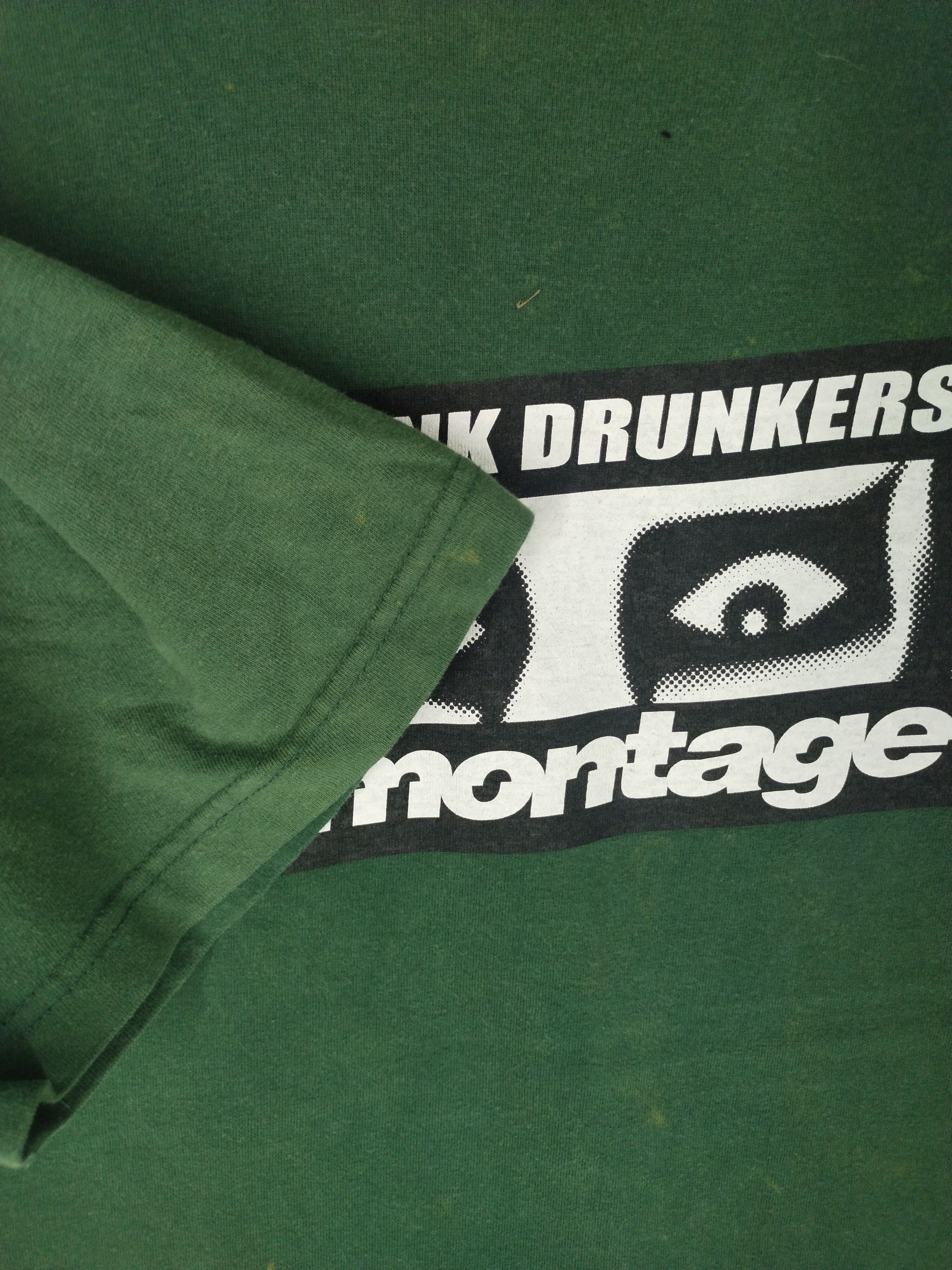 Japanese Brand Vintage Montage Punk Drunkers Shirt Rare Size US M / EU 48-50 / 2 - 5 Thumbnail