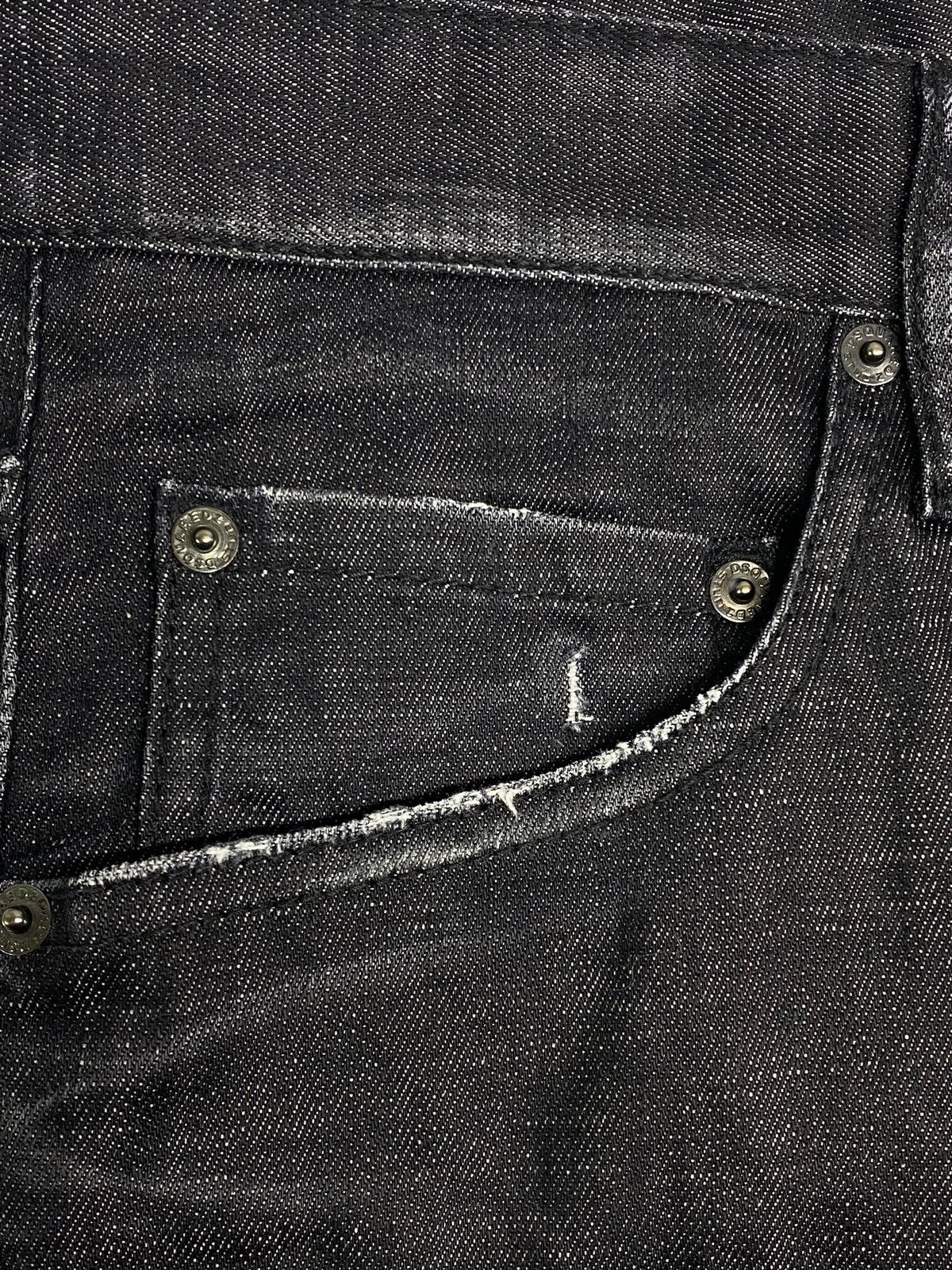 Dsquared2 🔥 DSQUARED2 SKATER JEANS BLACK ITALIAN DENIM Y2K VIBES Size US 34 / EU 50 - 7 Thumbnail