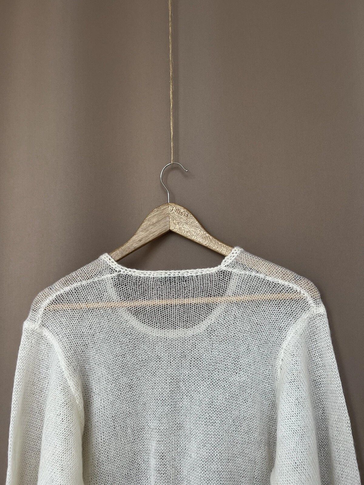 Y's for Men Y`s by Yohji Yamamoto Mesh Archive Wool Sweater Size 2 or M Size US M / EU 48-50 / 2 - 8 Thumbnail