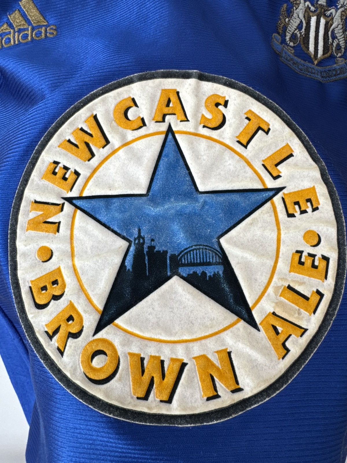 Adidas Vintage Newcastle United 1998-1999 Away Soccer Jersey Shirt Size US XL / EU 56 / 4 - 8 Thumbnail