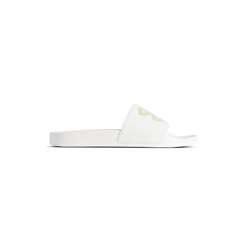 Balenciaga o1w1db10526 Pool Slide Sandals in White Size US 13 / EU 46 - 1 Thumbnail