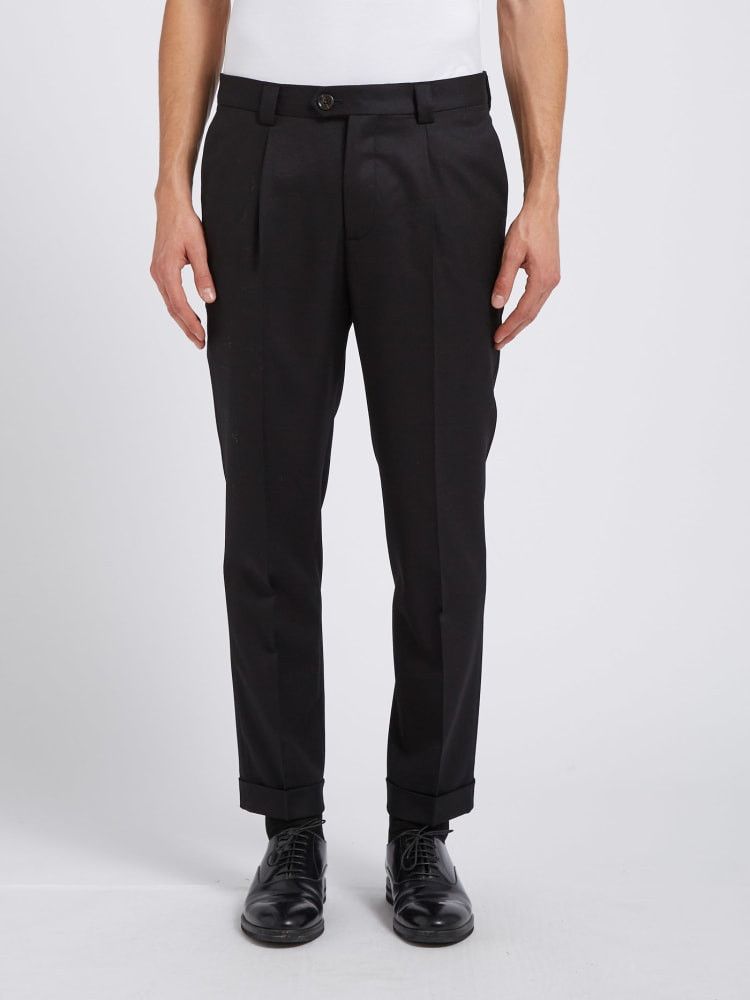 Brunello Cucinelli o1w1db10924 Pants in Black Size US 36 / EU 52 - 1 Preview