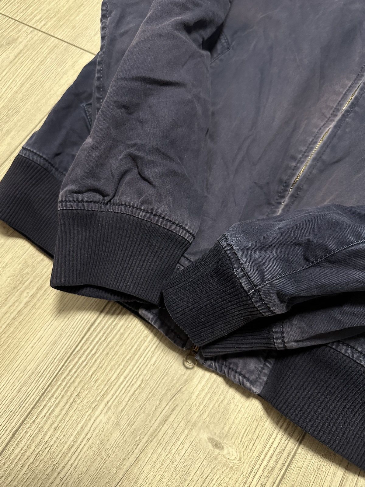 Lacoste Vintage Lacoste Distressed Denim Jacket Size US M / EU 48-50 / 2 - 2 Thumbnail