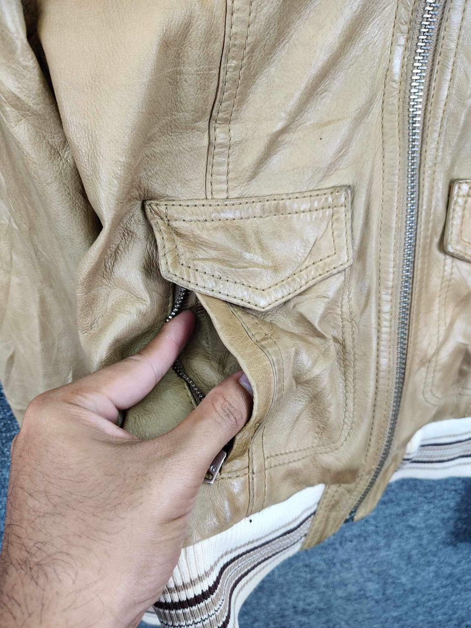 Dolce & Gabbana Vintage Dolce & Gabbana Leather Jacket Size US S / EU 44-46 / 1 - 8 Thumbnail