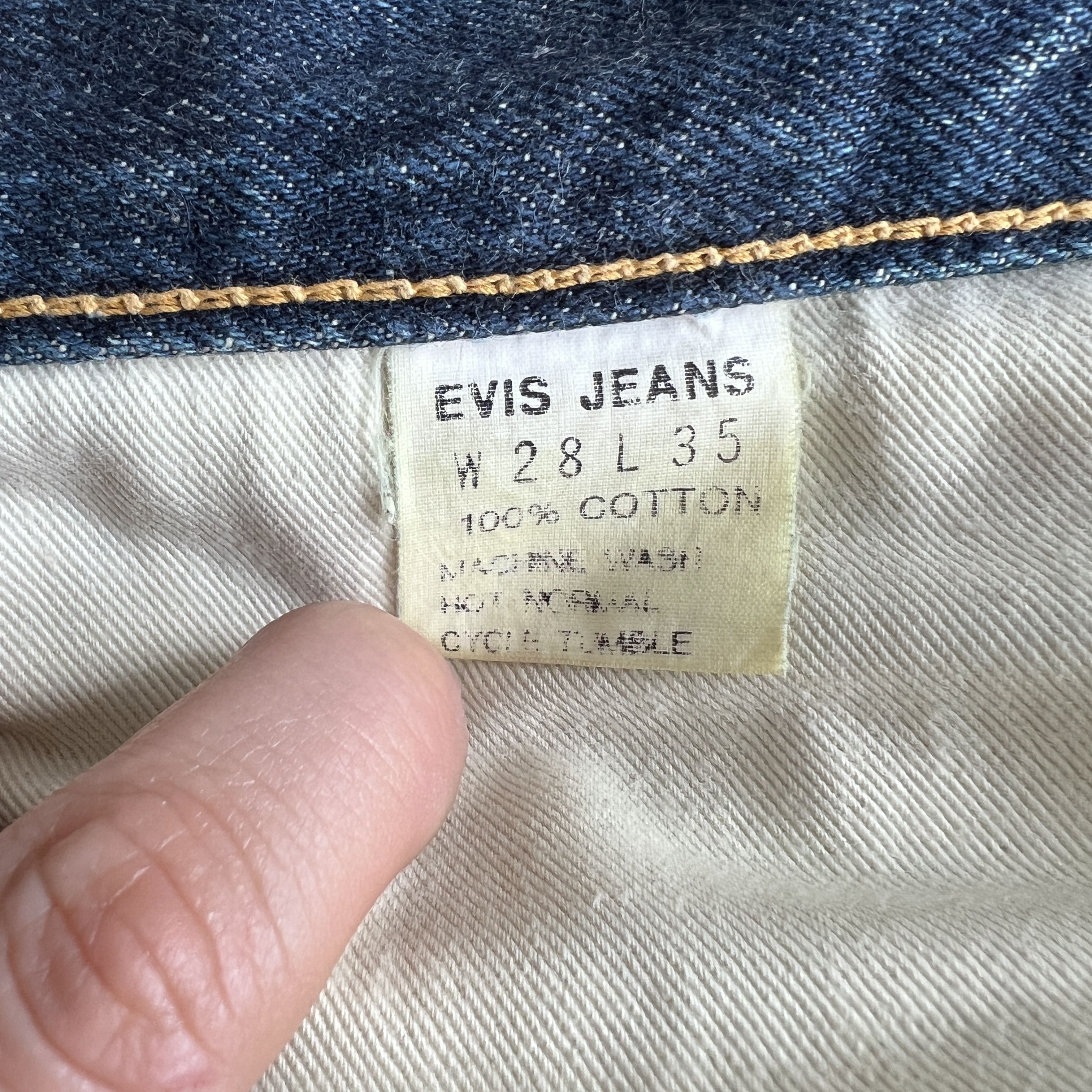 Evisu RARE Vintage Evisu selvedge jeans Size US 28 / EU 44 - 8 Thumbnail