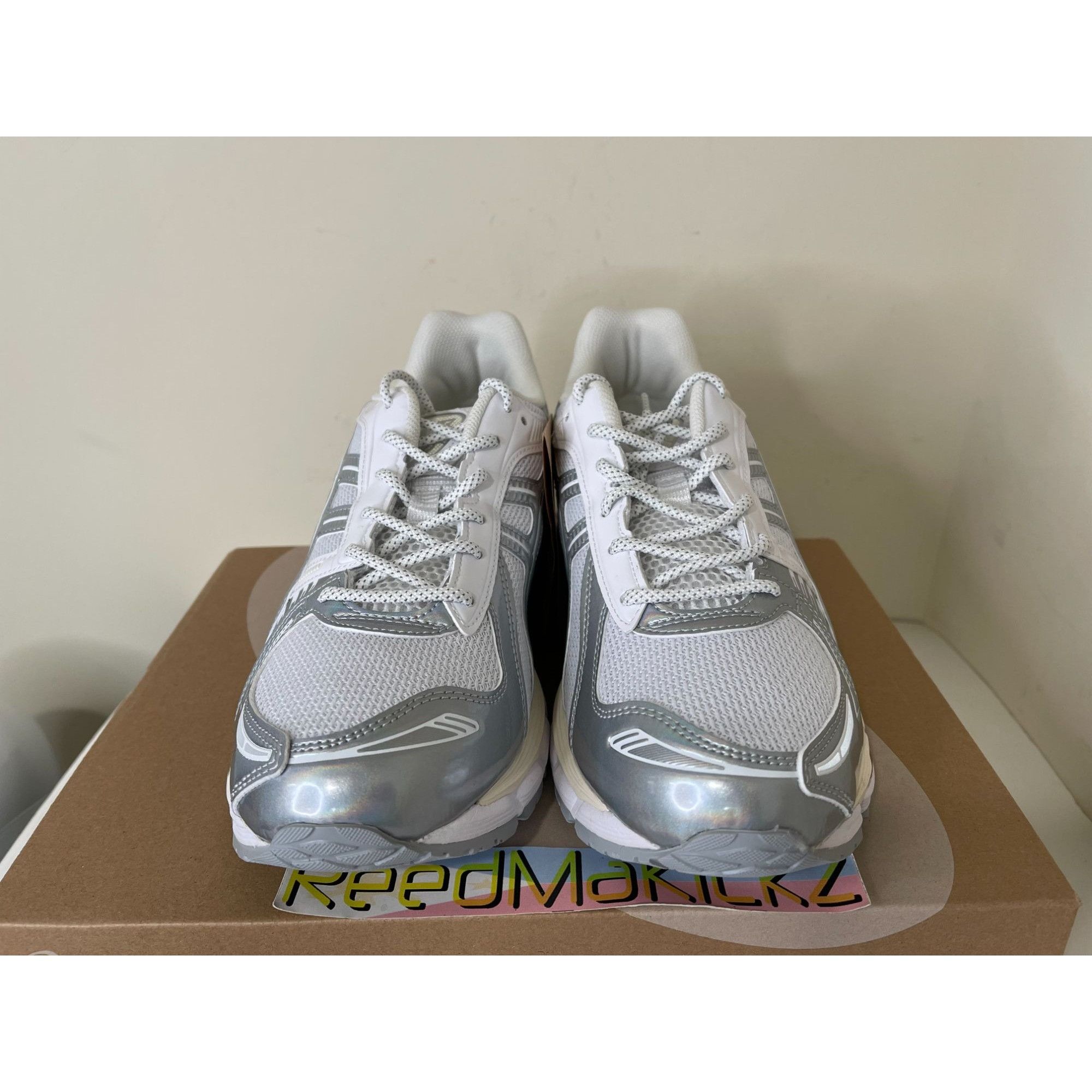 Asics Asics Gel Kayano 12.1 White Pure Silver Mens 8us Size US 8 / EU 41 - 3 Thumbnail
