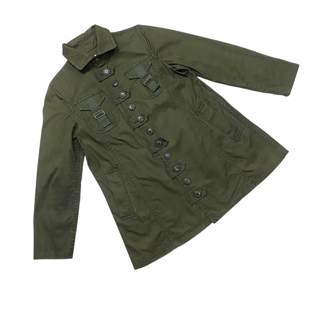 Issey Miyake × Japanese Brand Issey Miyake Sunaokuwahara bondage jacket coat Size M / US 6-8 / IT 42-44 - 3 Thumbnail