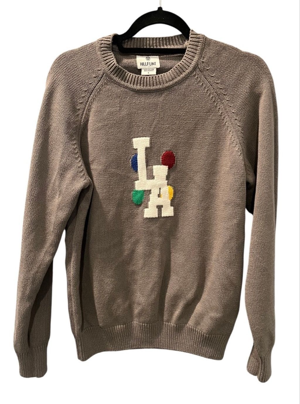 Hillflint Hillflint Los Angeles LA Crewneck Pullover Sweater Sz Large Size US L / EU 52-54 / 3 - 1 Thumbnail